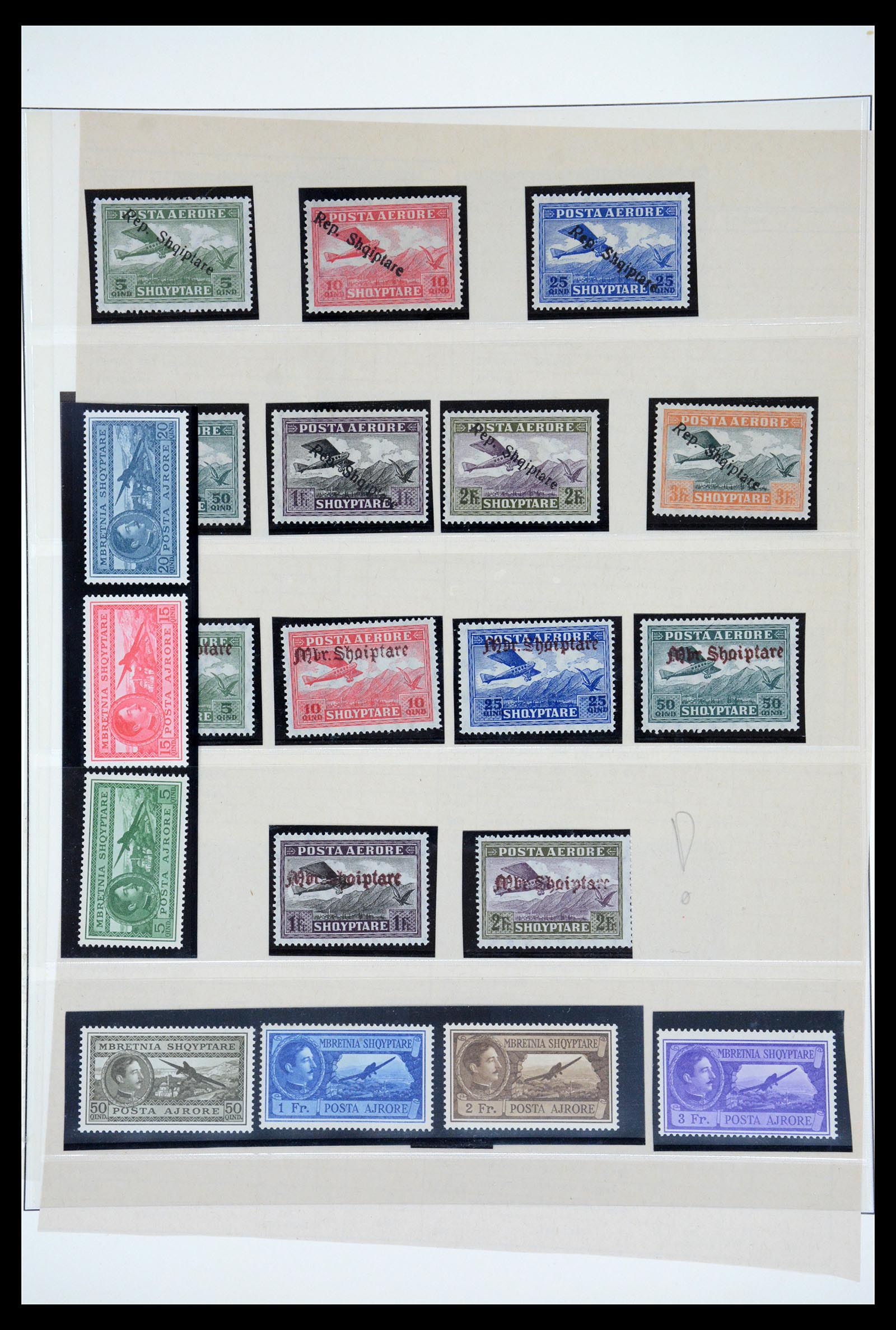 36009 051 - Postzegelverzameling 36009 Luchtpost zegels en brieven 1920-1940.