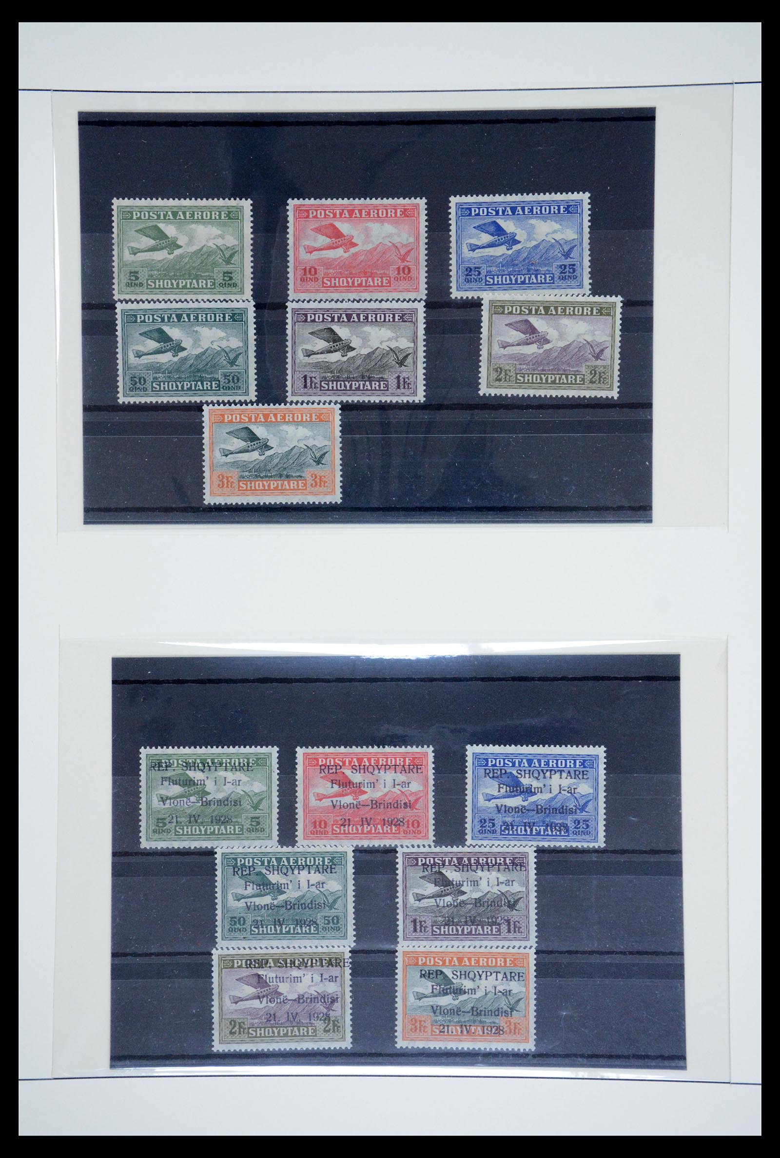 36009 052 - Postzegelverzameling 36009 Luchtpost zegels en brieven 1920-1940.