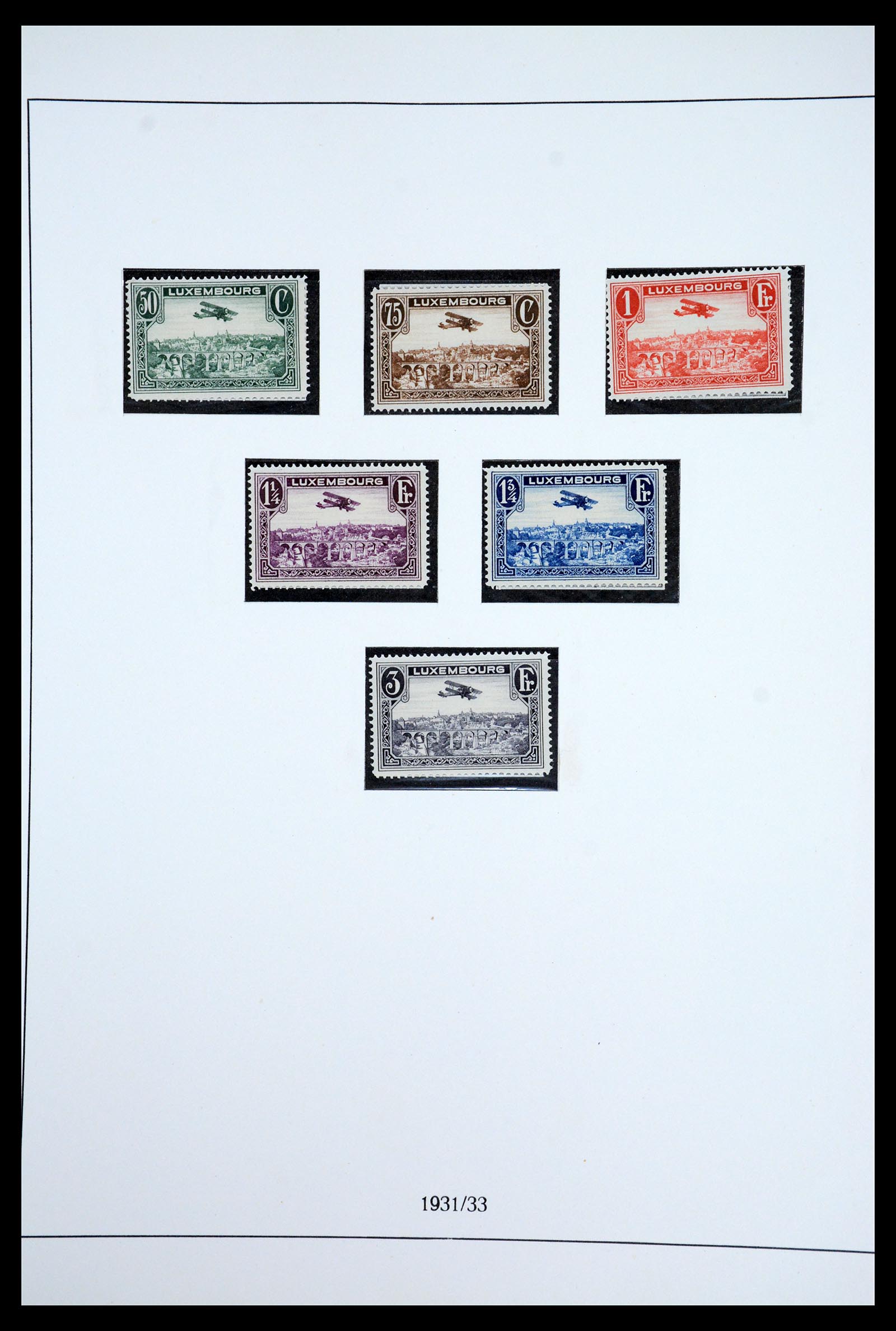 36009 053 - Postzegelverzameling 36009 Luchtpost zegels en brieven 1920-1940.