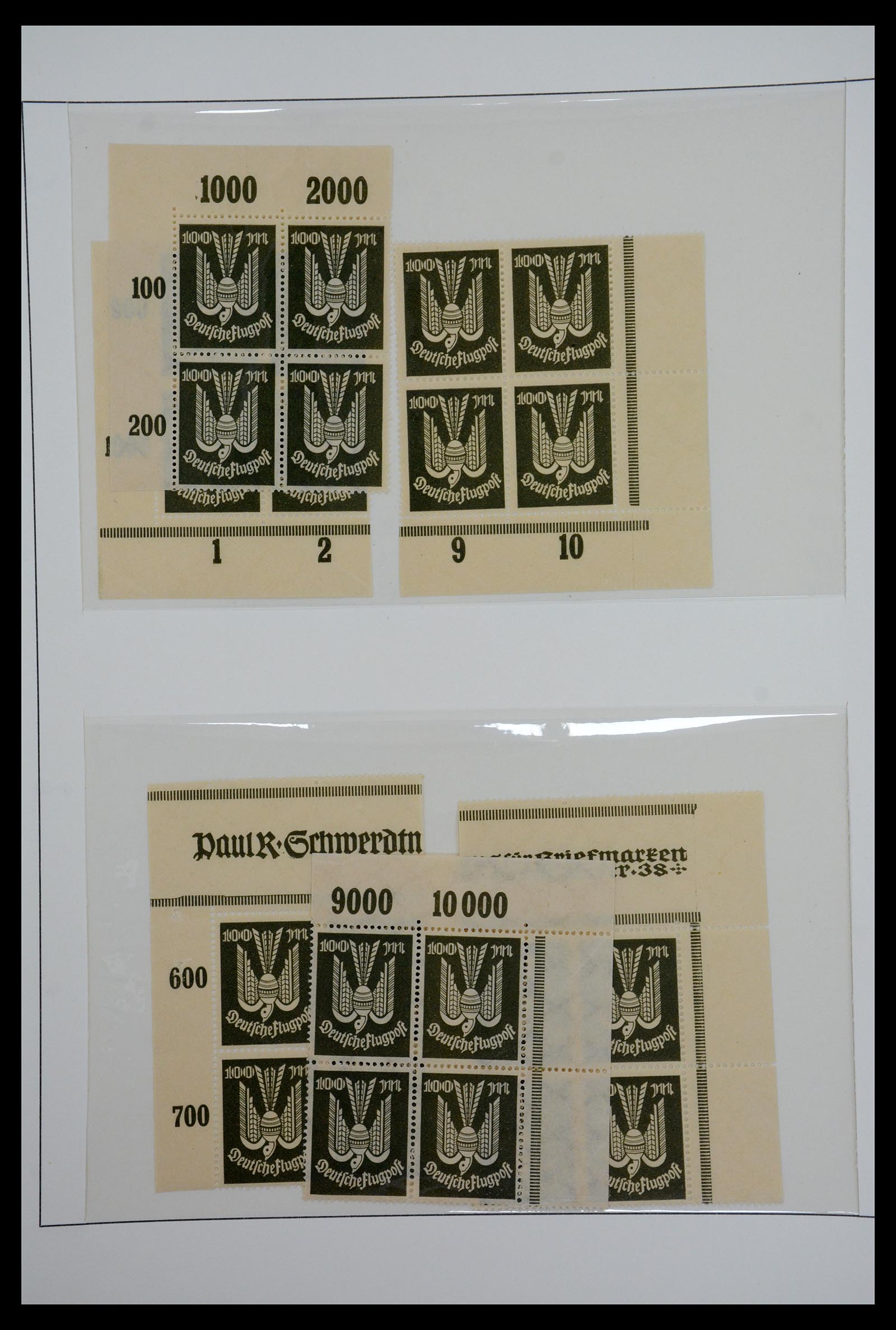 36009 065 - Postzegelverzameling 36009 Luchtpost zegels en brieven 1920-1940.