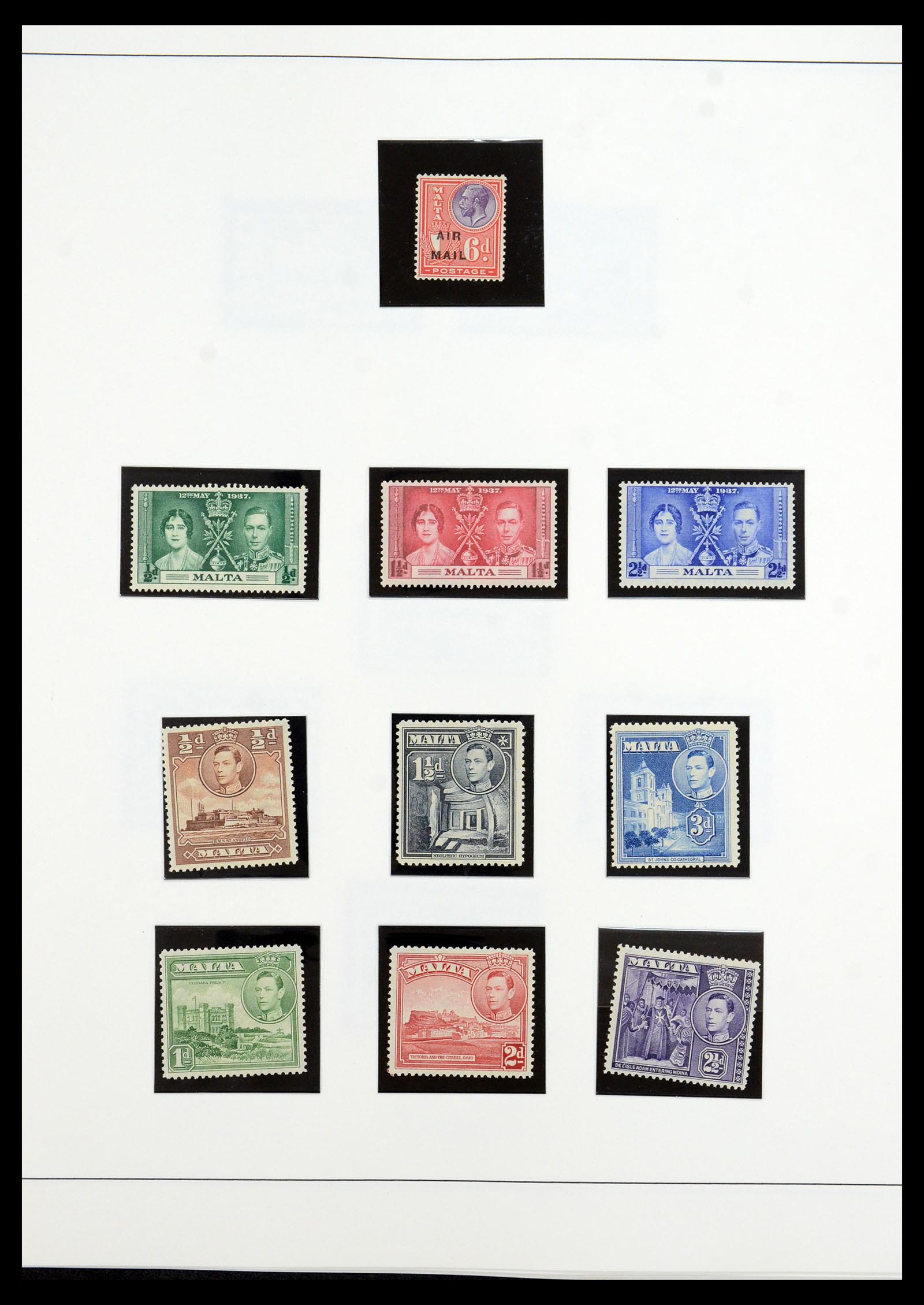36024 001 - Postzegelverzameling 36024 Malta 1937-2007.