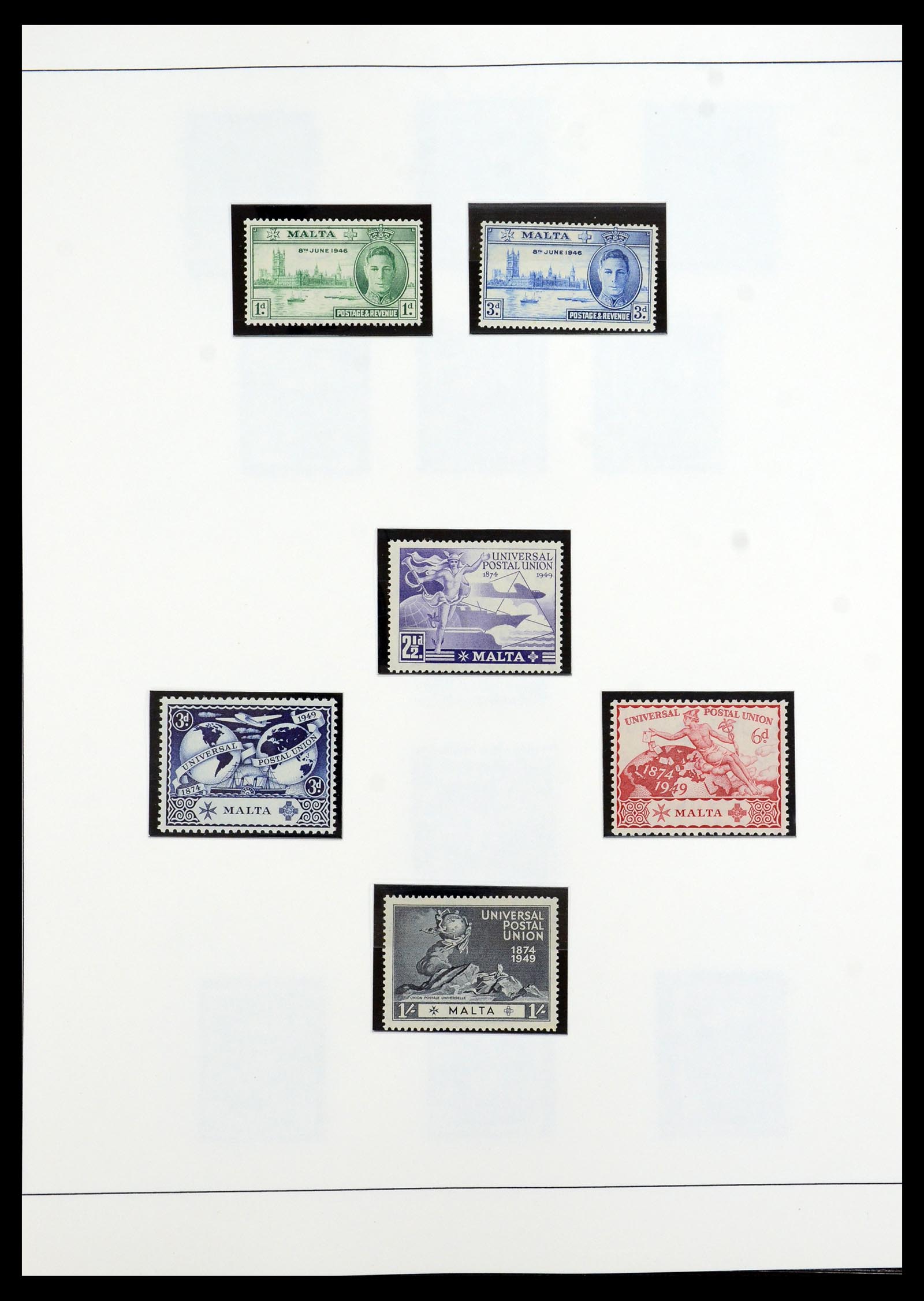 36024 002 - Stamp collection 36024 Malta 1937-2007.