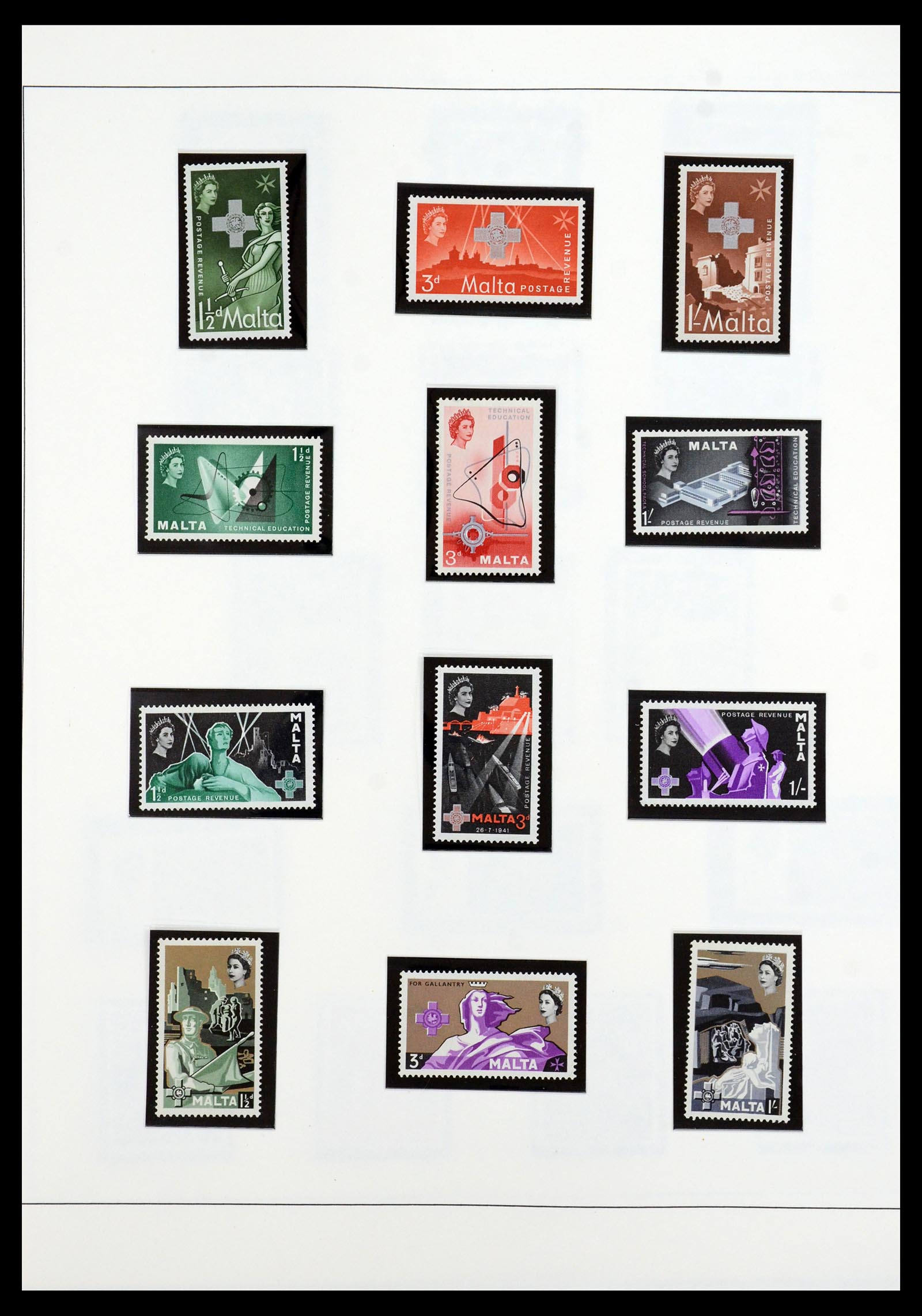 36024 004 - Postzegelverzameling 36024 Malta 1937-2007.