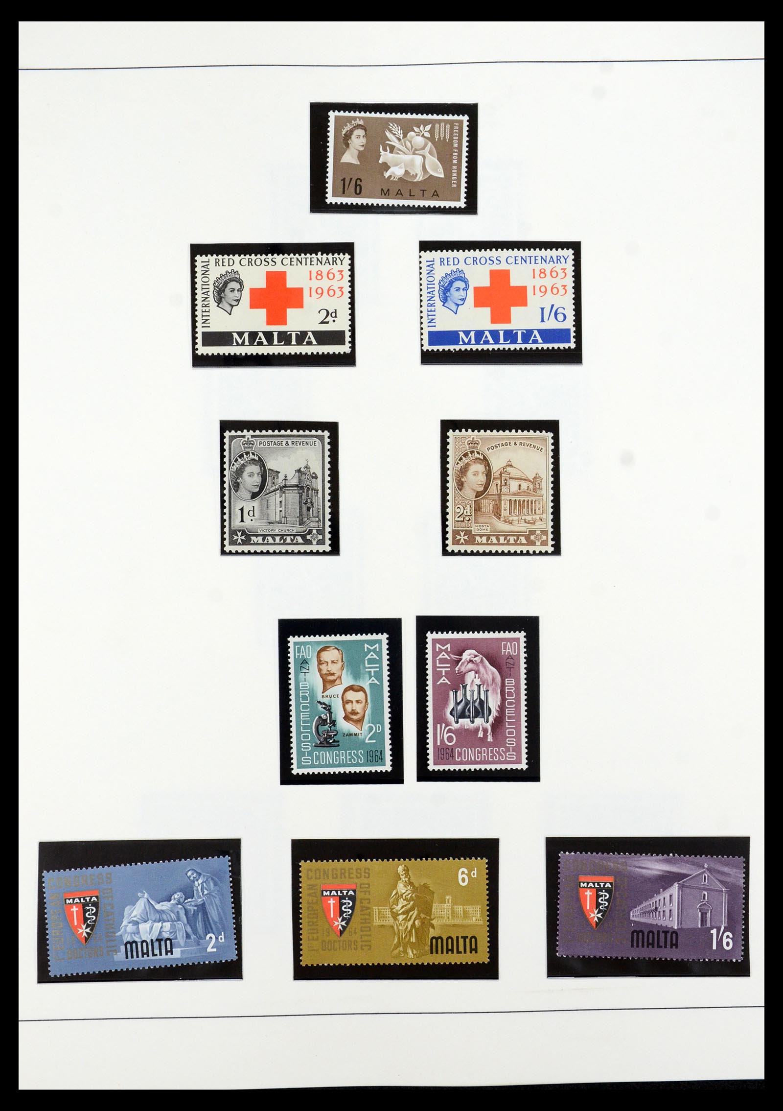 36024 006 - Stamp collection 36024 Malta 1937-2007.