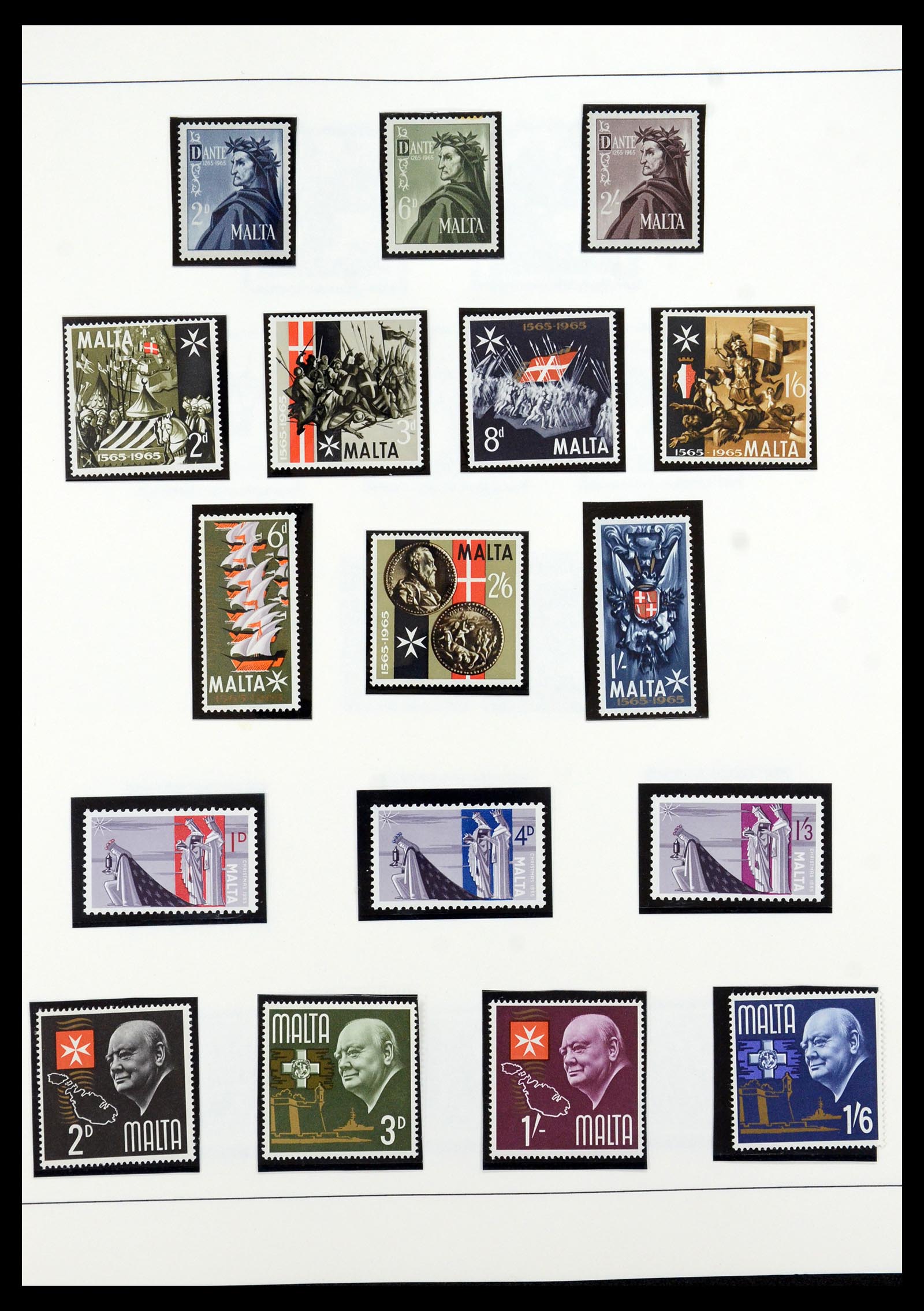 36024 009 - Postzegelverzameling 36024 Malta 1937-2007.