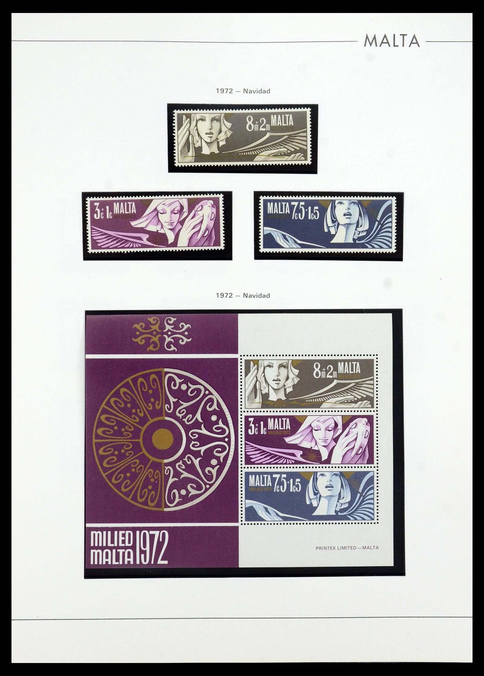 36024 021 - Postzegelverzameling 36024 Malta 1937-2007.