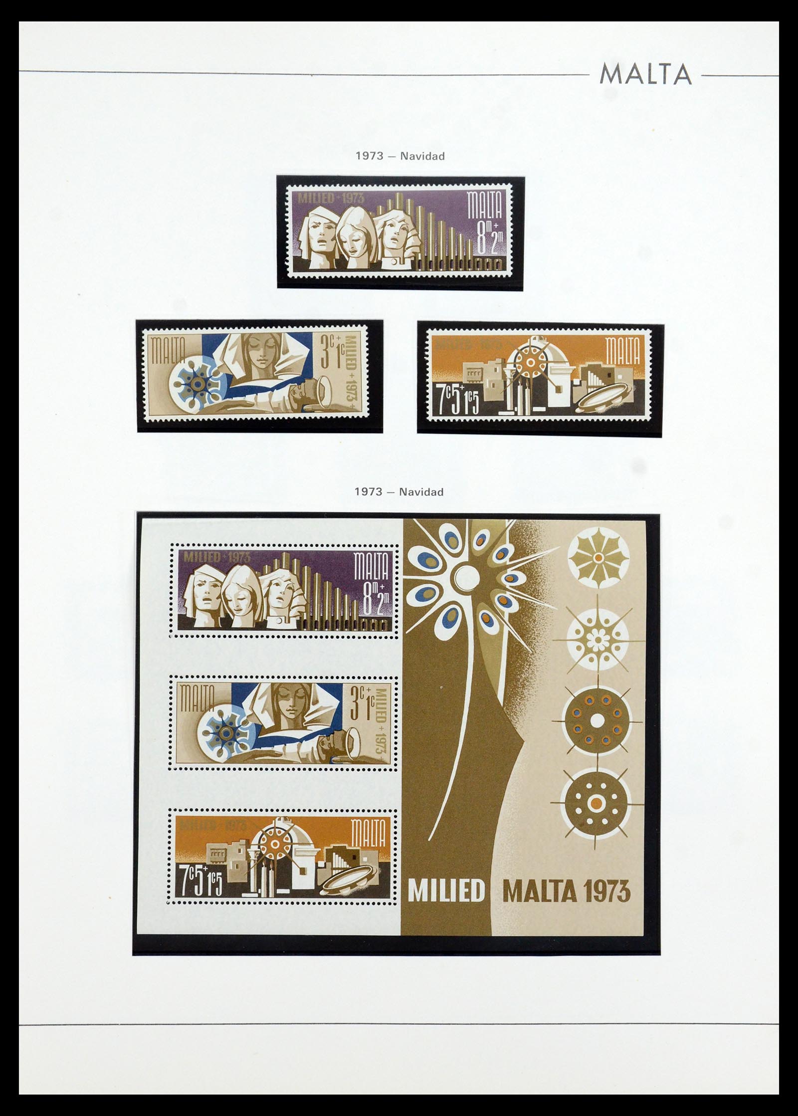 36024 024 - Postzegelverzameling 36024 Malta 1937-2007.