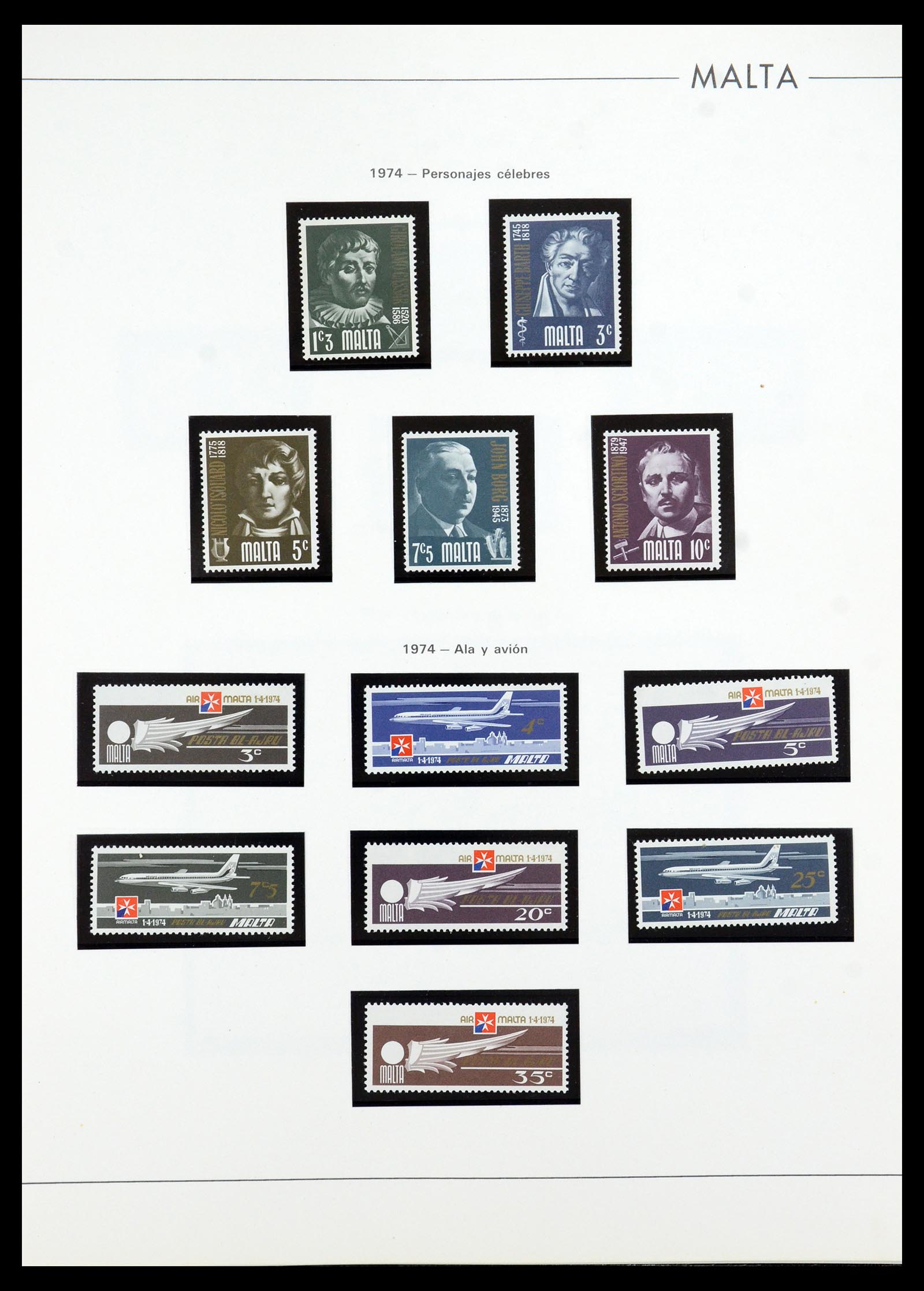 36024 025 - Stamp collection 36024 Malta 1937-2007.