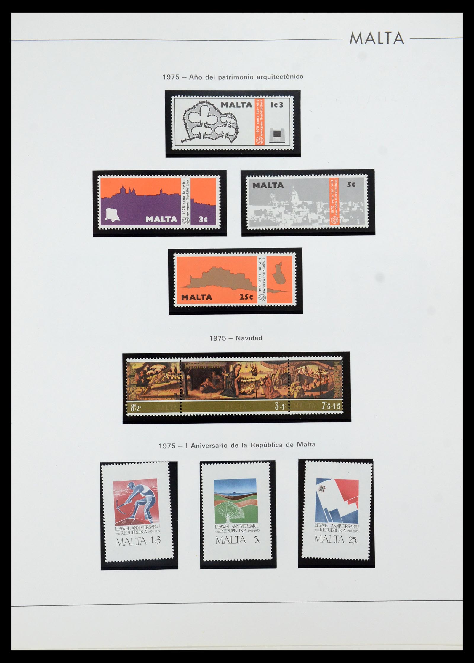 36024 029 - Postzegelverzameling 36024 Malta 1937-2007.