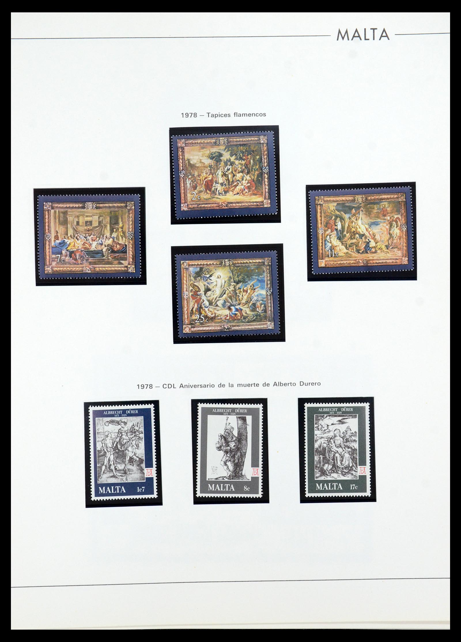 36024 034 - Postzegelverzameling 36024 Malta 1937-2007.
