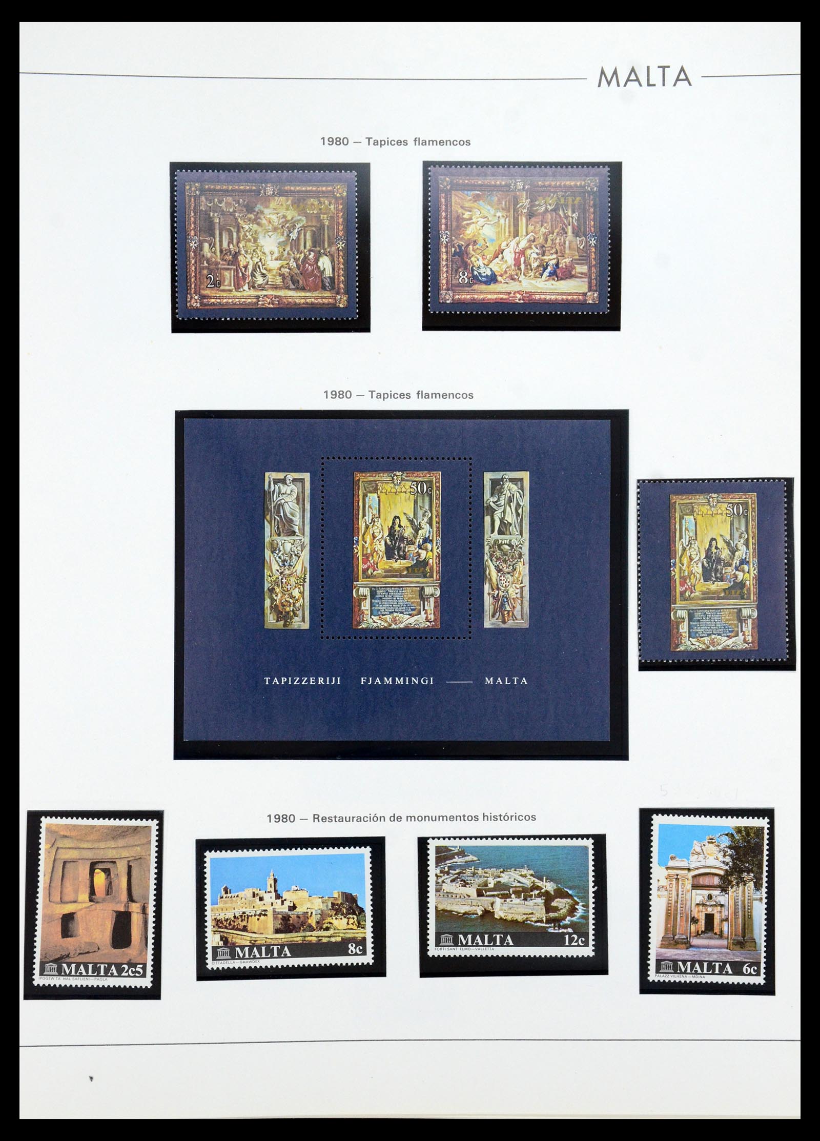36024 040 - Postzegelverzameling 36024 Malta 1937-2007.
