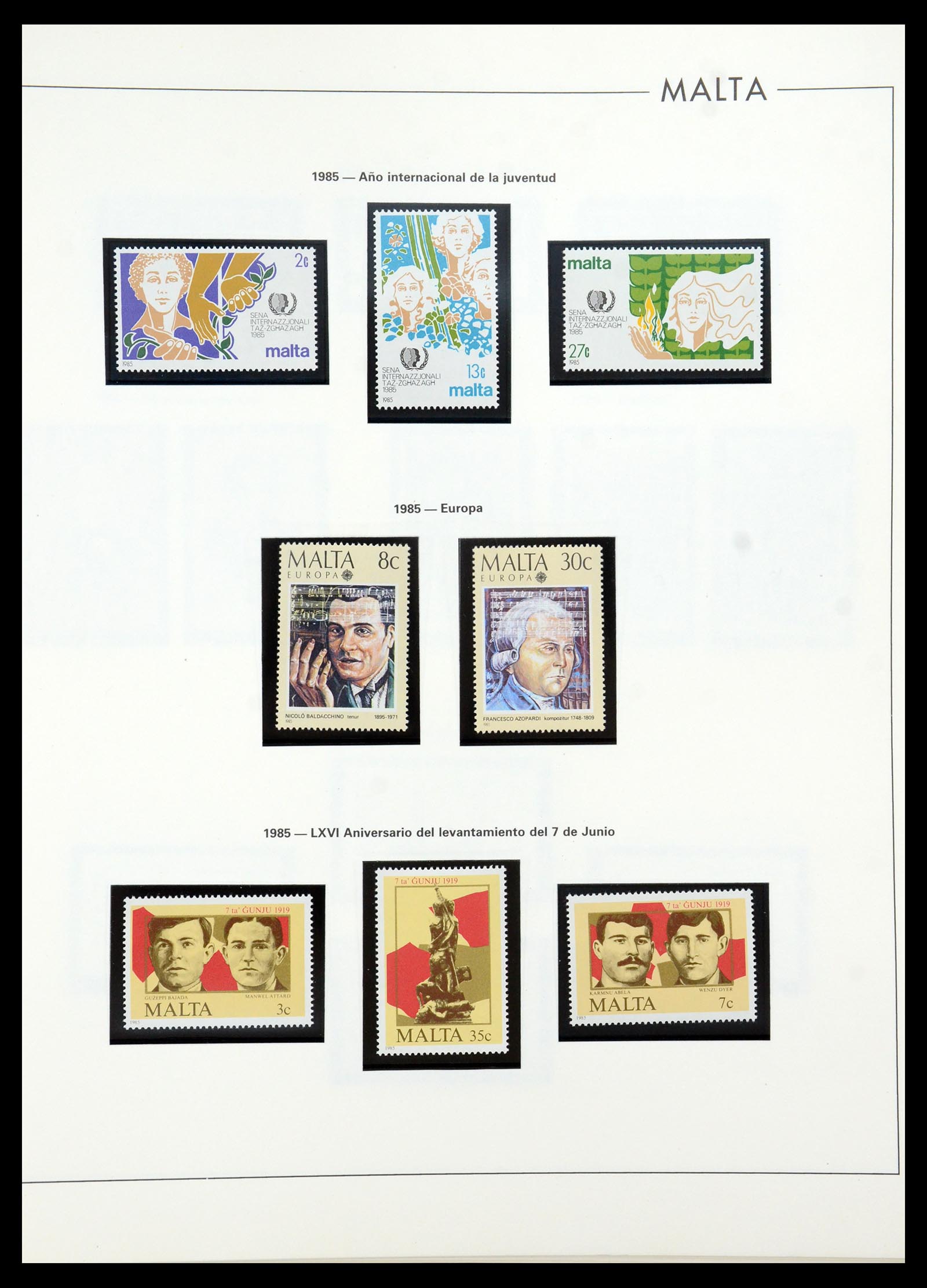 36024 052 - Postzegelverzameling 36024 Malta 1937-2007.