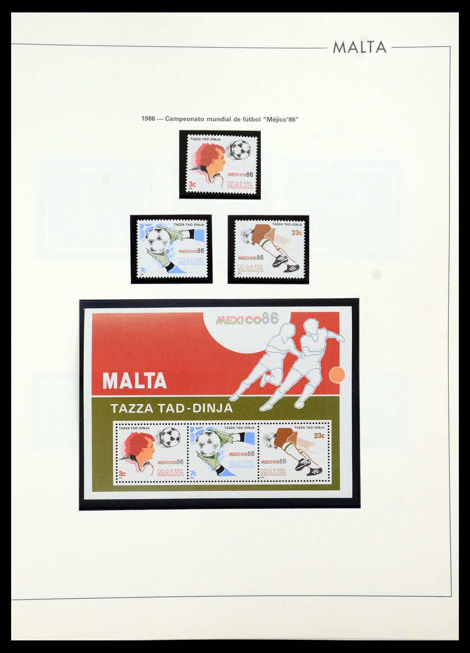 36024 055 - Postzegelverzameling 36024 Malta 1937-2007.