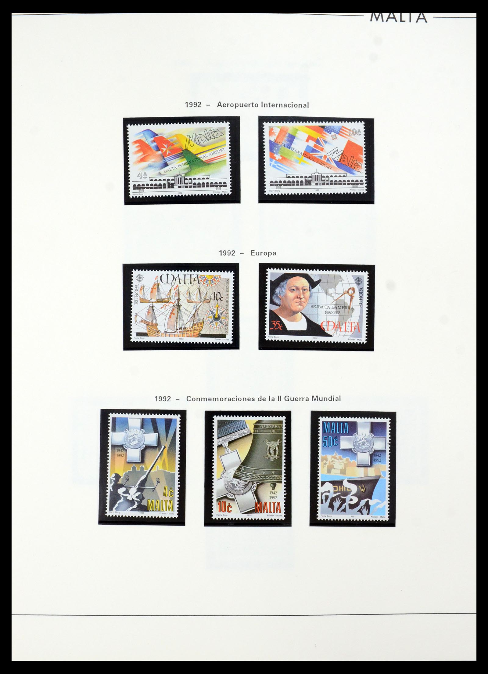 36024 074 - Stamp collection 36024 Malta 1937-2007.