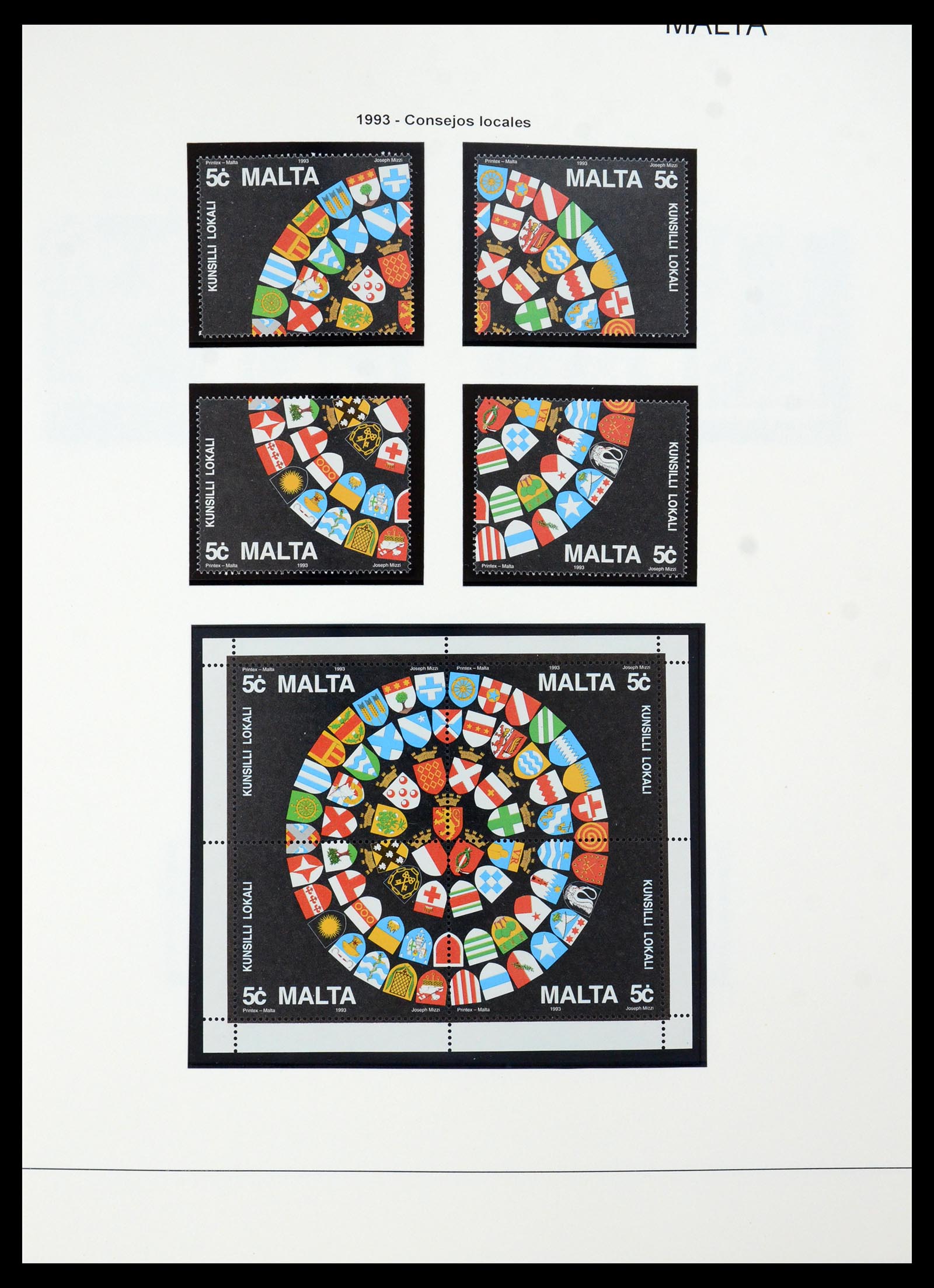 36024 080 - Stamp collection 36024 Malta 1937-2007.