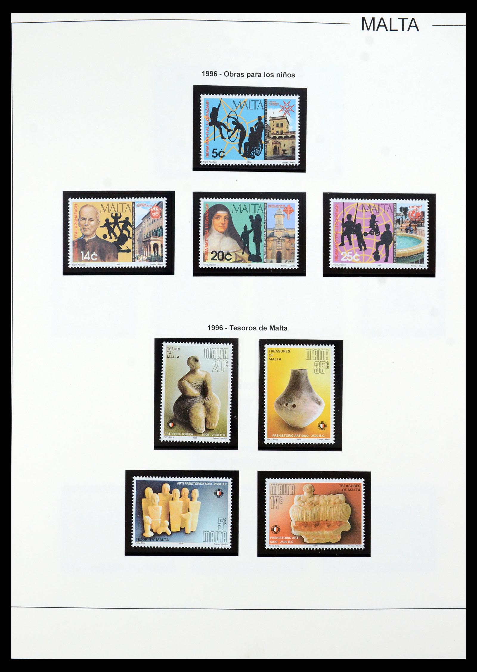 36024 089 - Stamp collection 36024 Malta 1937-2007.