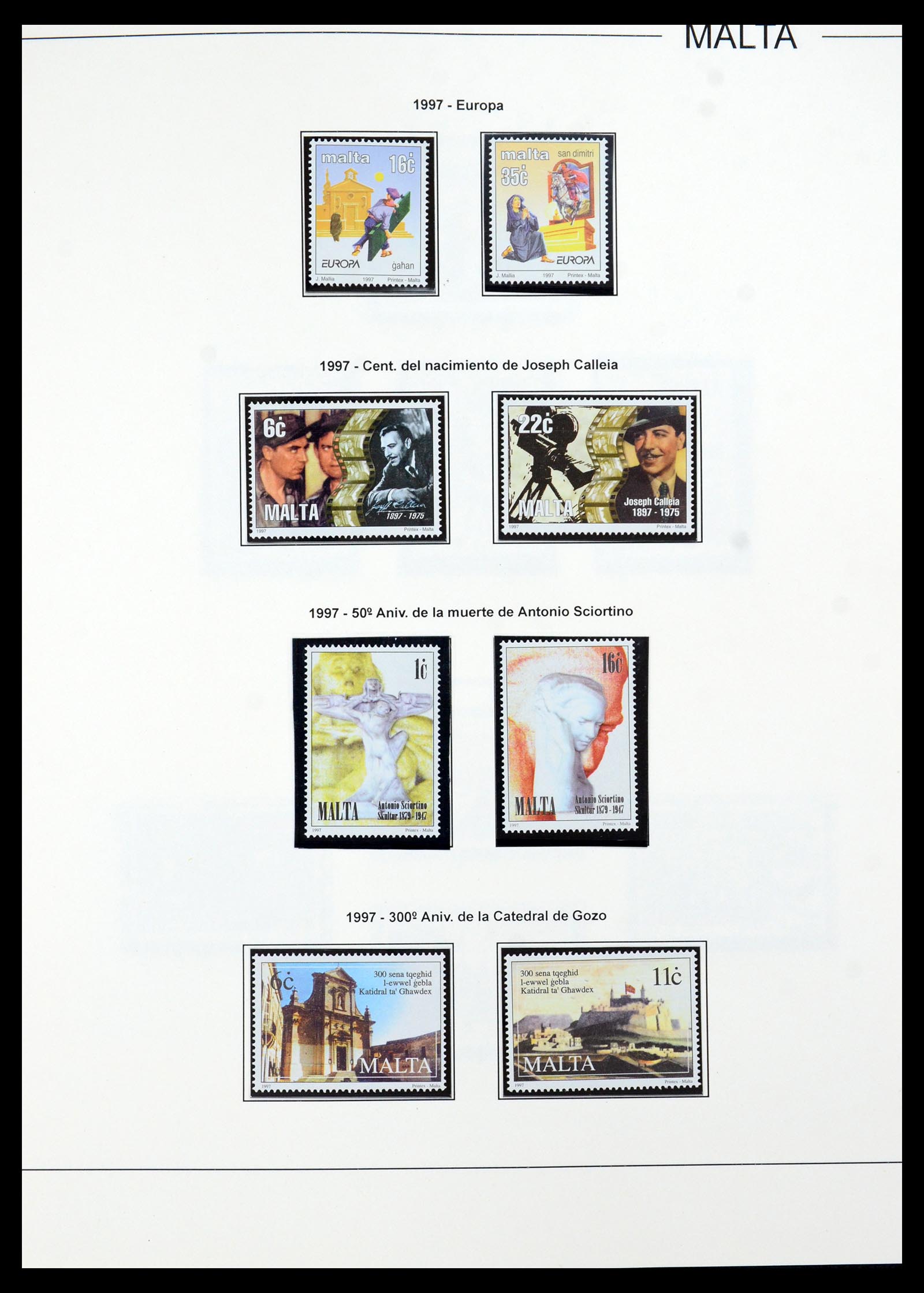 36024 094 - Stamp collection 36024 Malta 1937-2007.