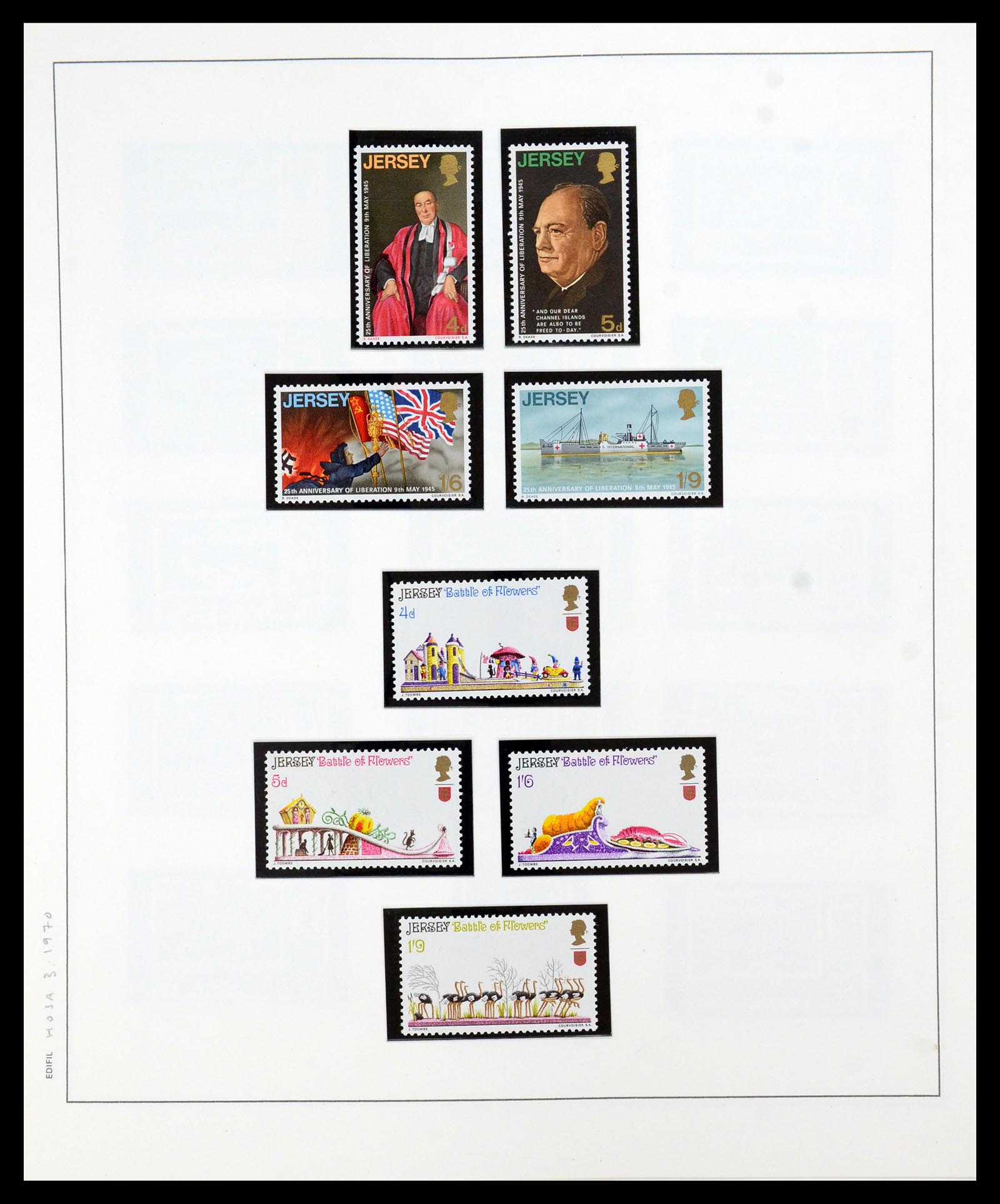 36025 003 - Postzegelverzameling 36025 Kanaaleilanden 1969-2007.