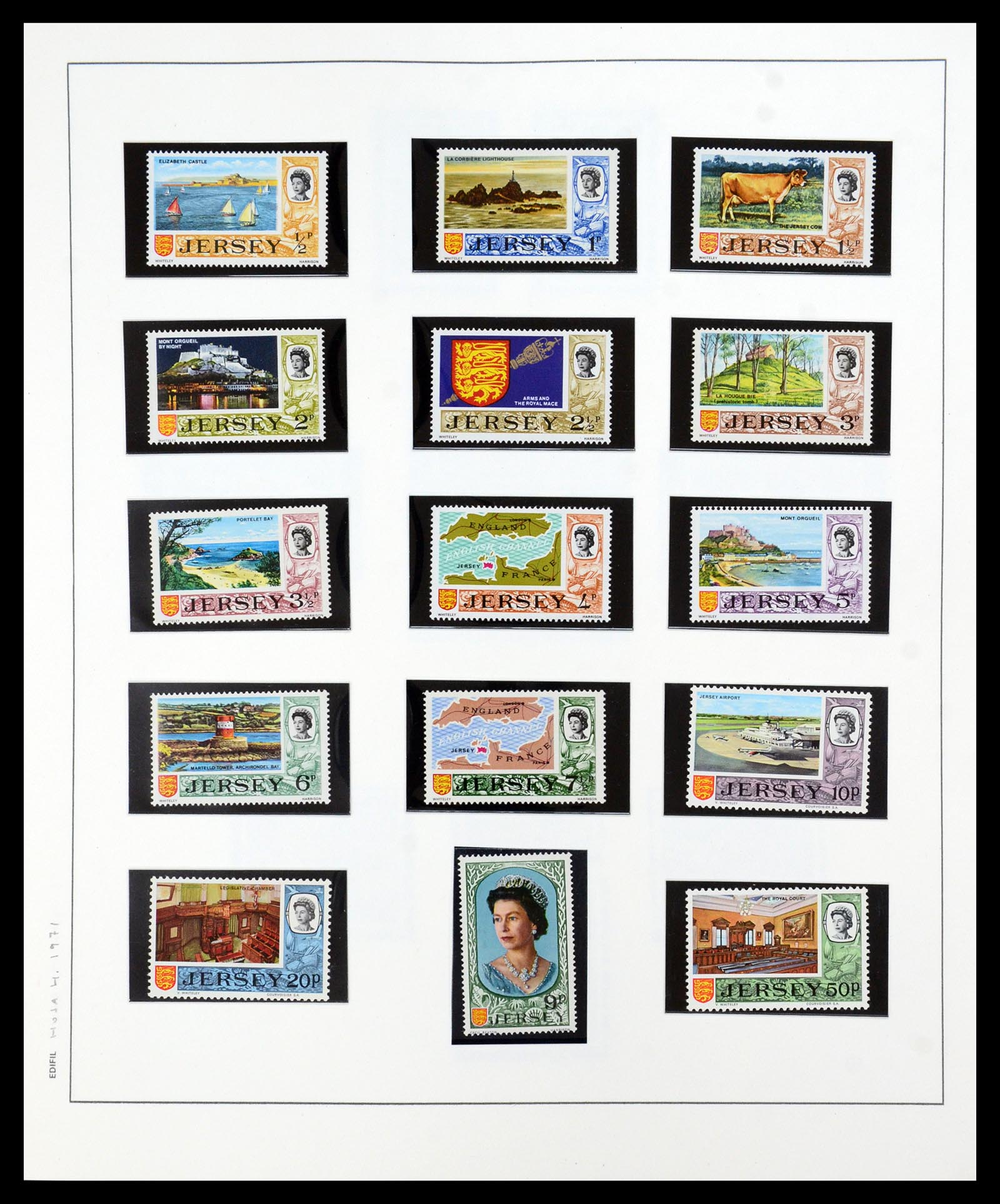 36025 004 - Postzegelverzameling 36025 Kanaaleilanden 1969-2007.