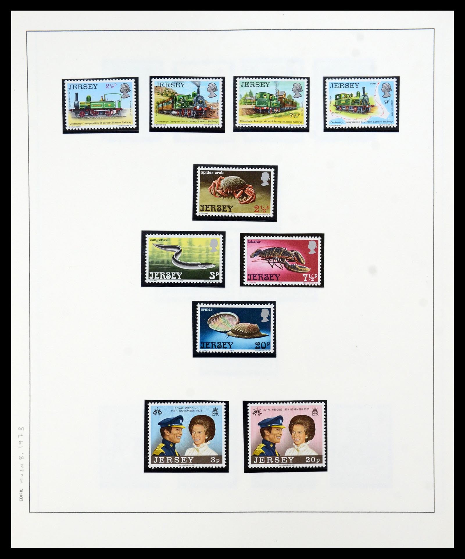 36025 008 - Postzegelverzameling 36025 Kanaaleilanden 1969-2007.