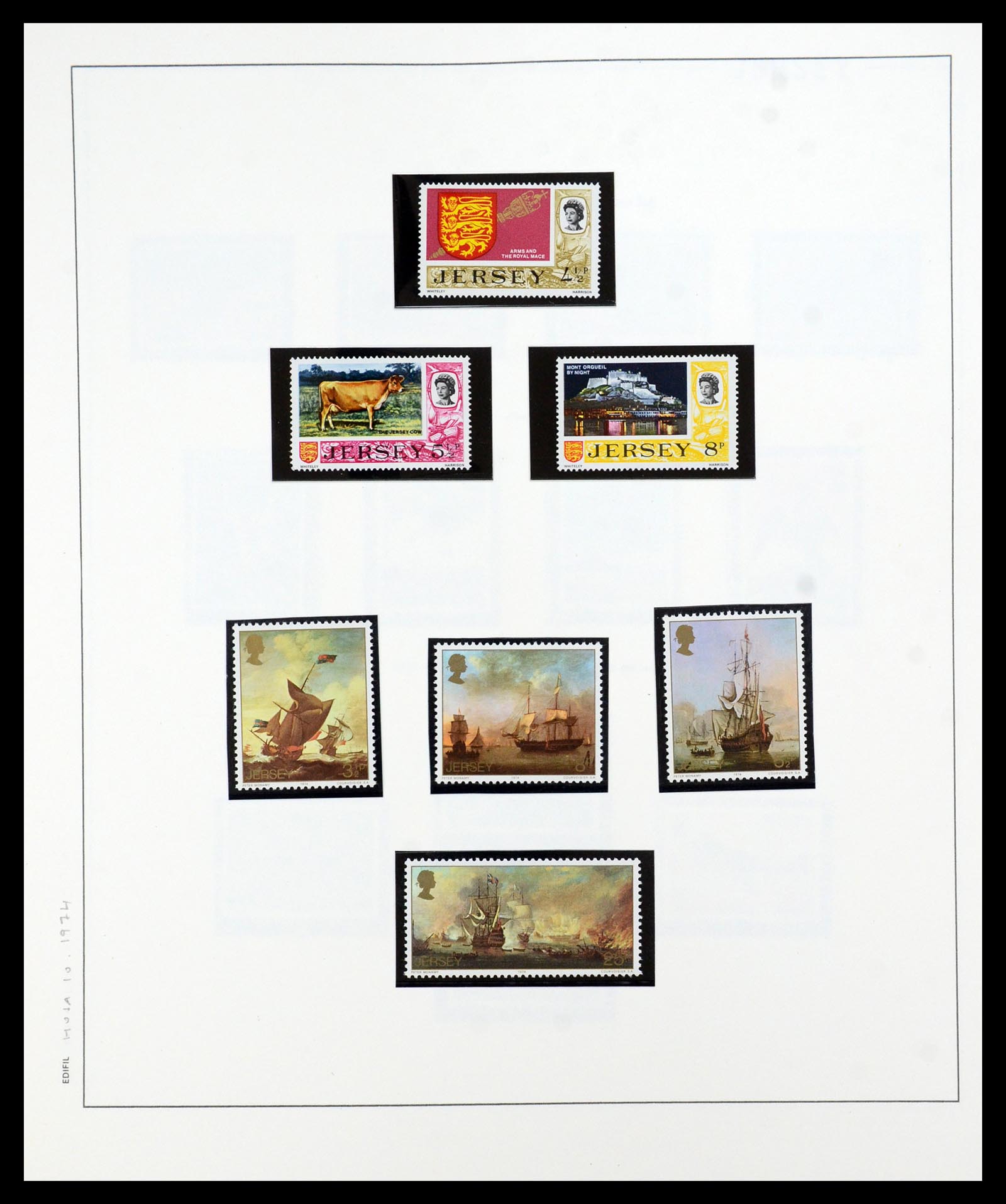 36025 010 - Postzegelverzameling 36025 Kanaaleilanden 1969-2007.
