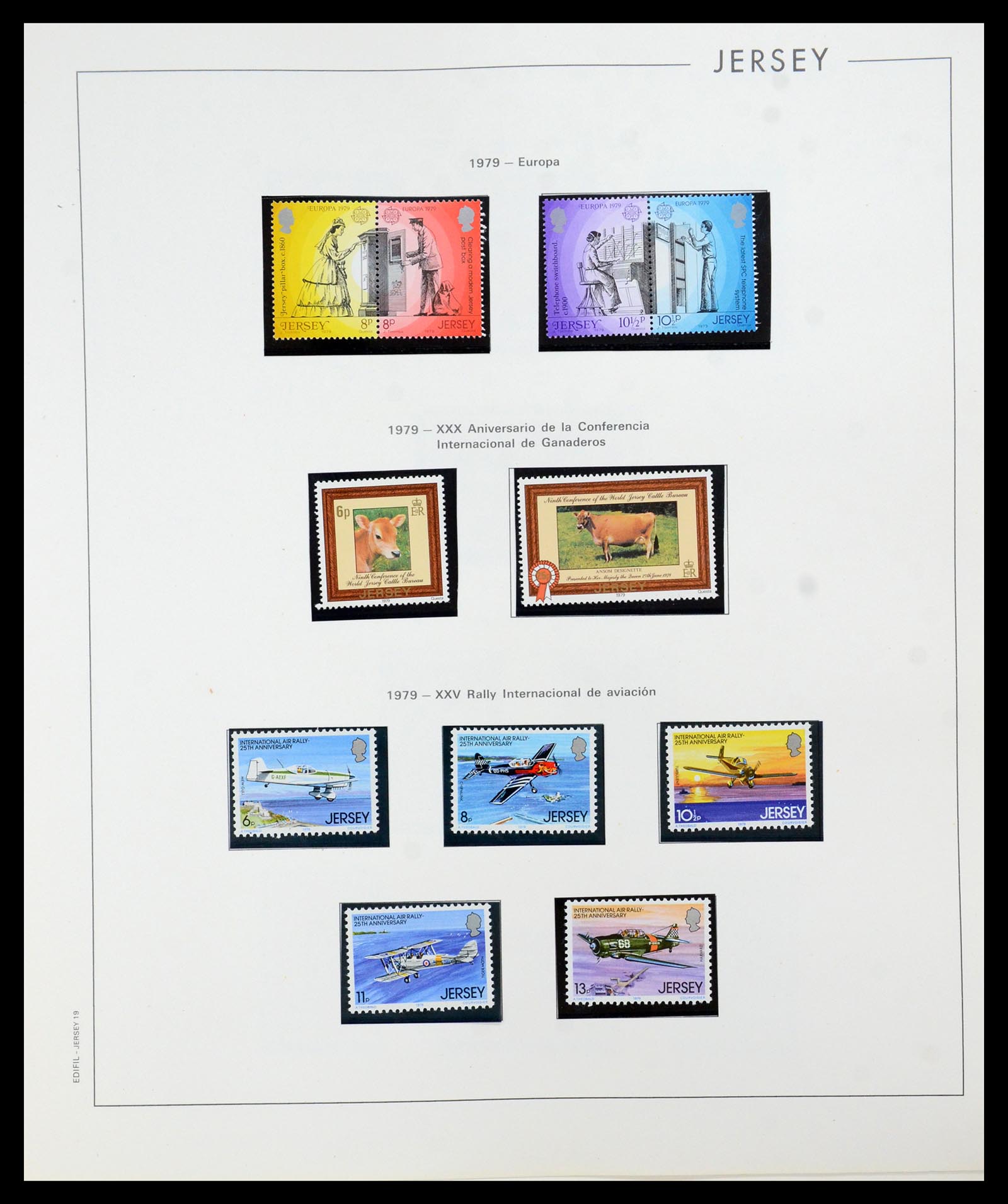 36025 019 - Postzegelverzameling 36025 Kanaaleilanden 1969-2007.