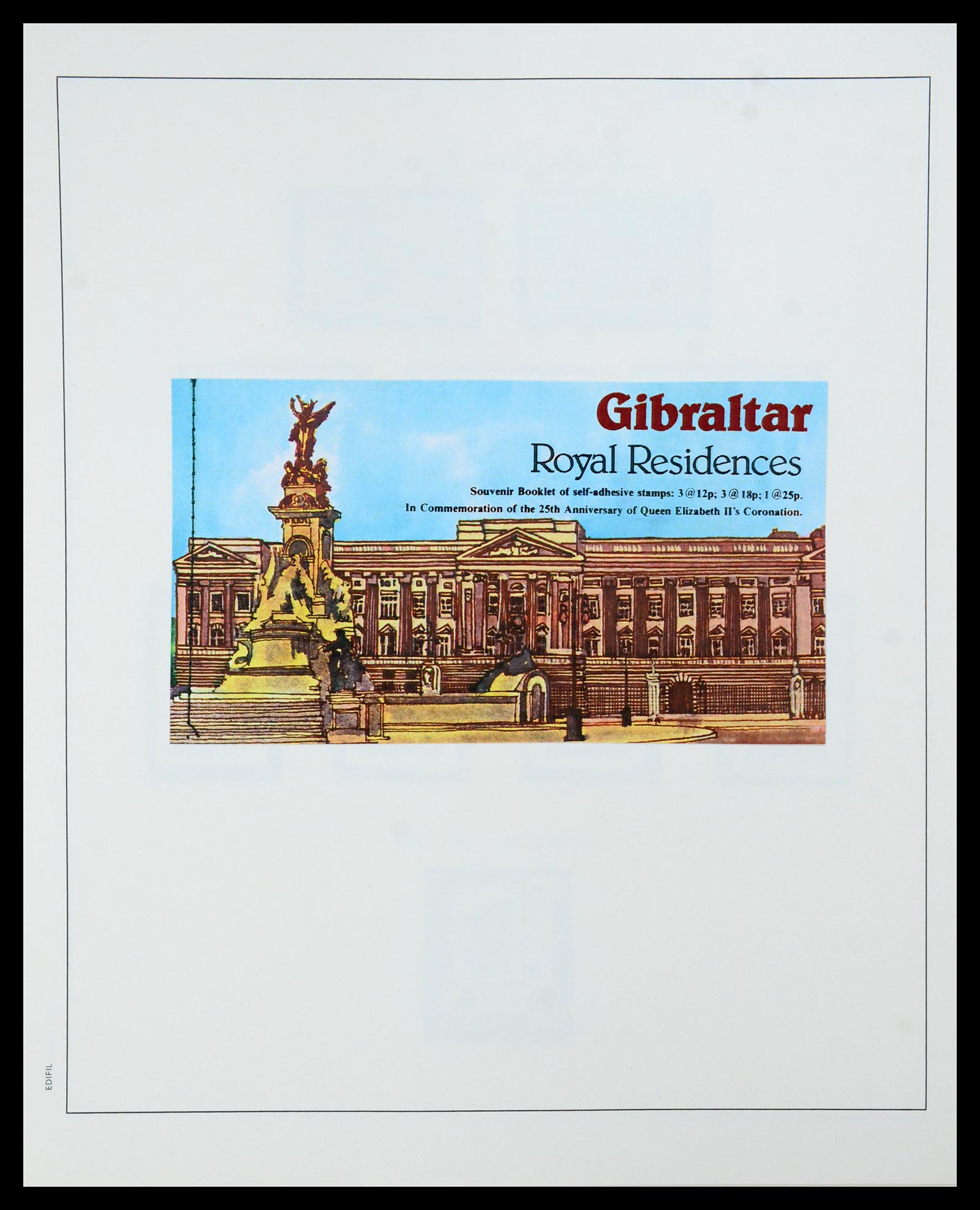 36028 044 - Postzegelverzameling 36028 Gibraltar 1886-2007.