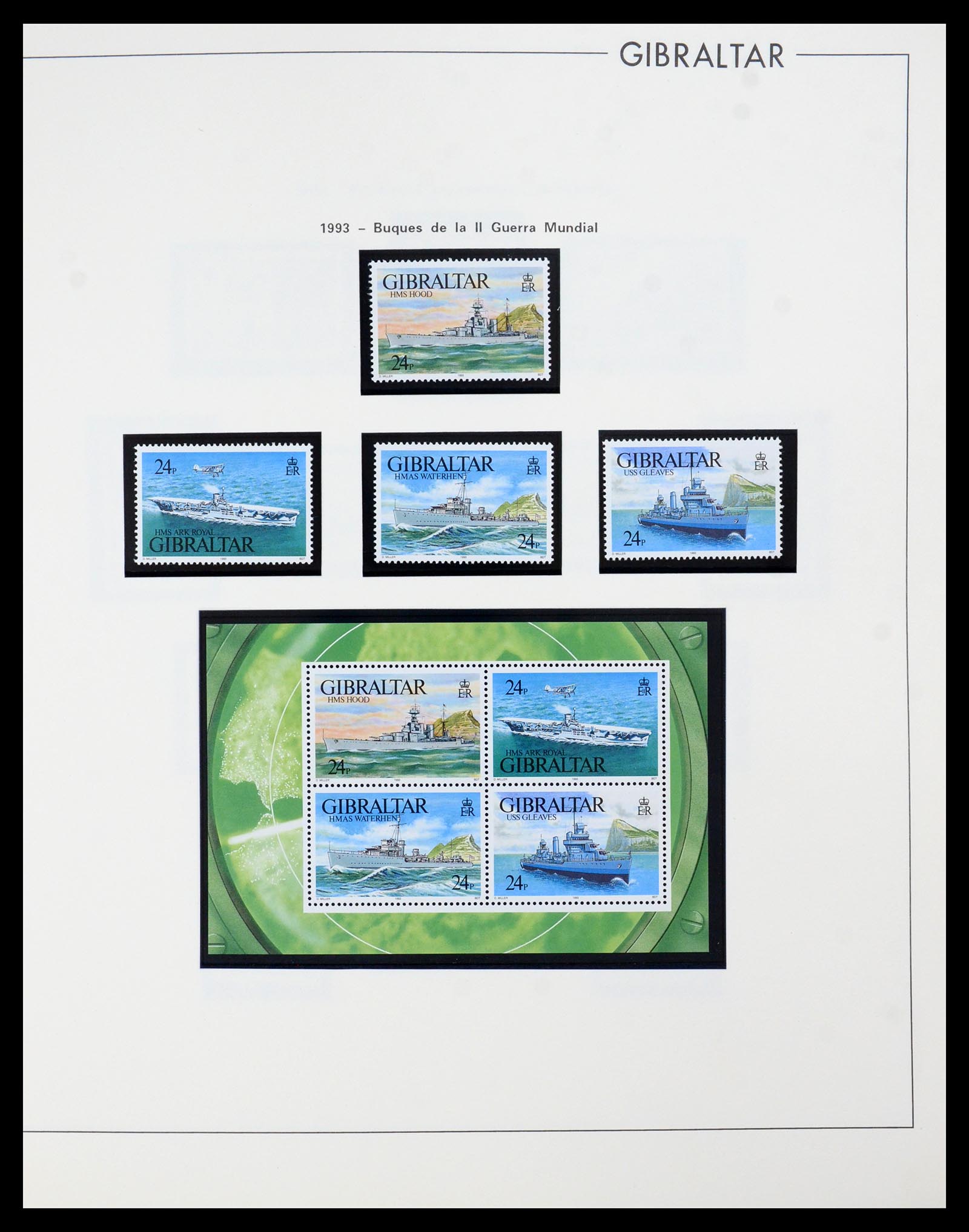 36028 083 - Stamp collection 36028 Gibraltar 1886-2007.