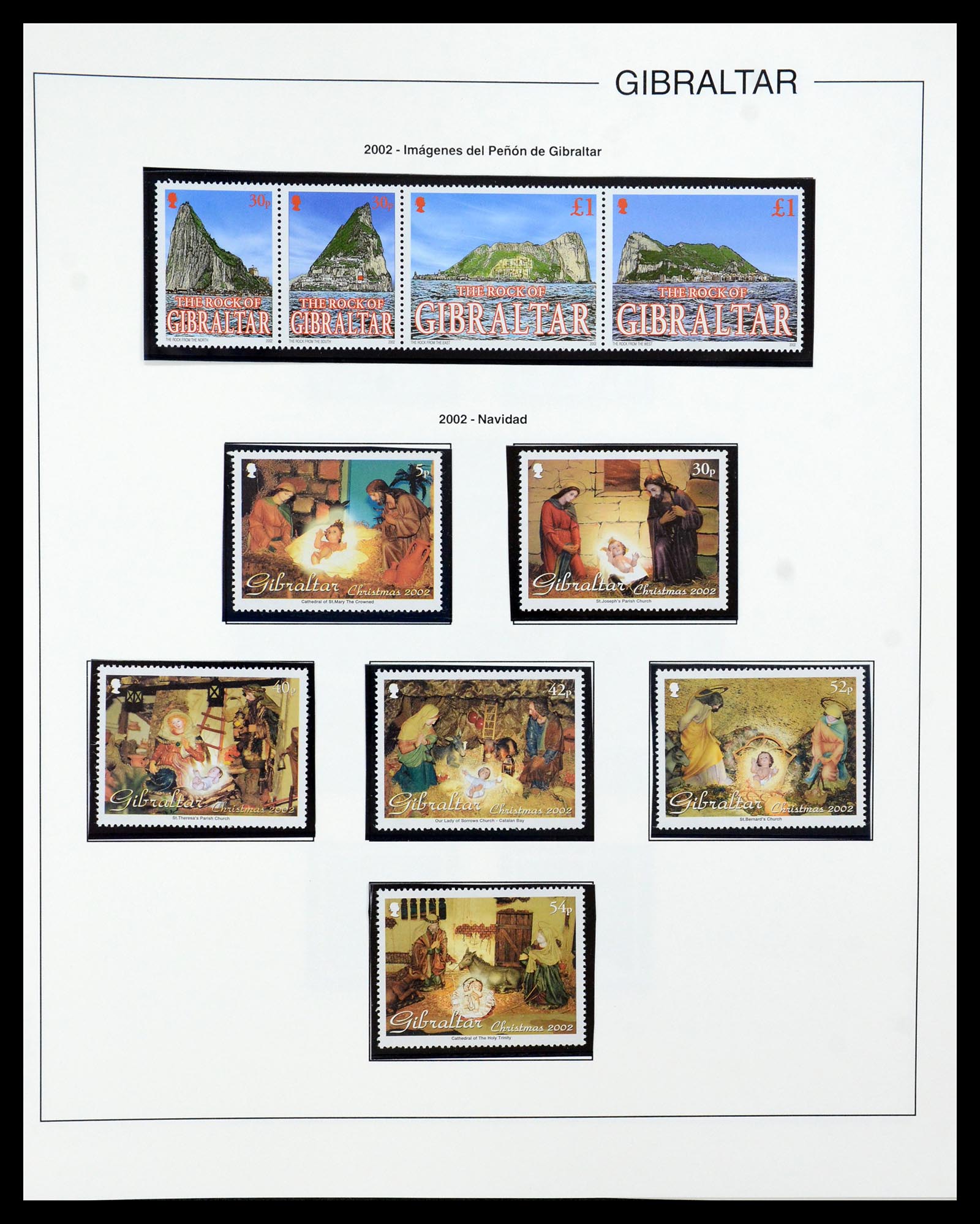 36028 145 - Postzegelverzameling 36028 Gibraltar 1886-2007.