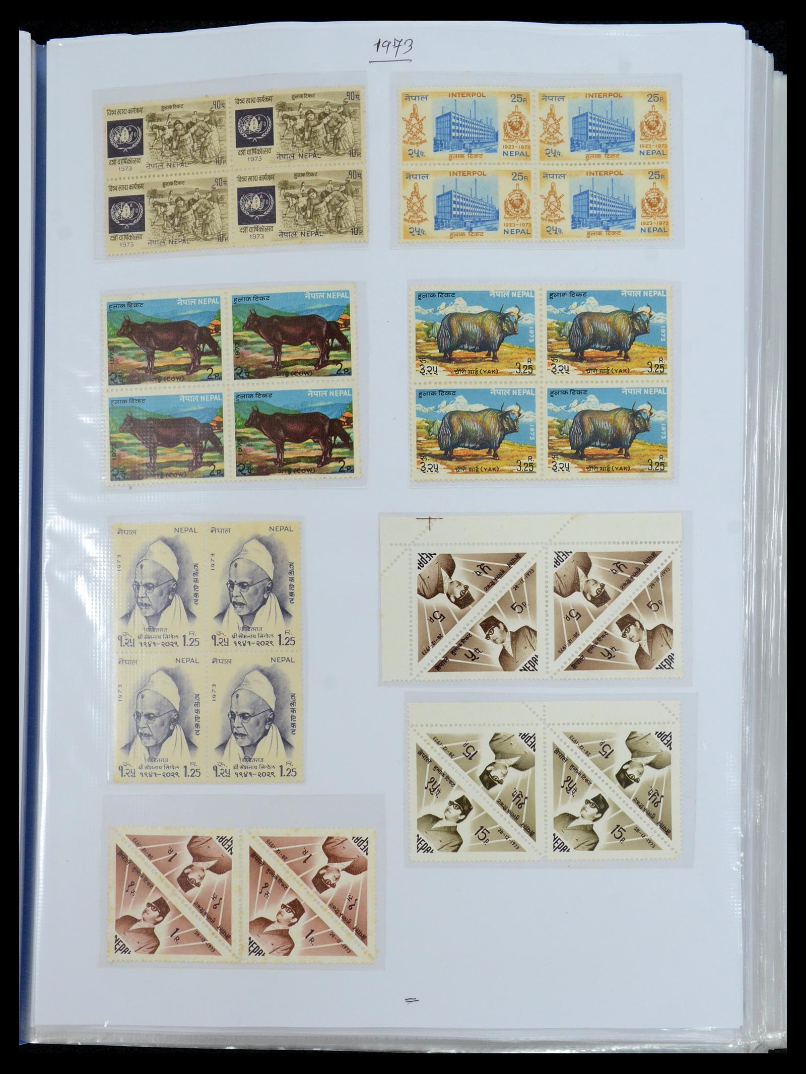 36038 039 - Postzegelverzameling 36038 Nepal 1899-2020!