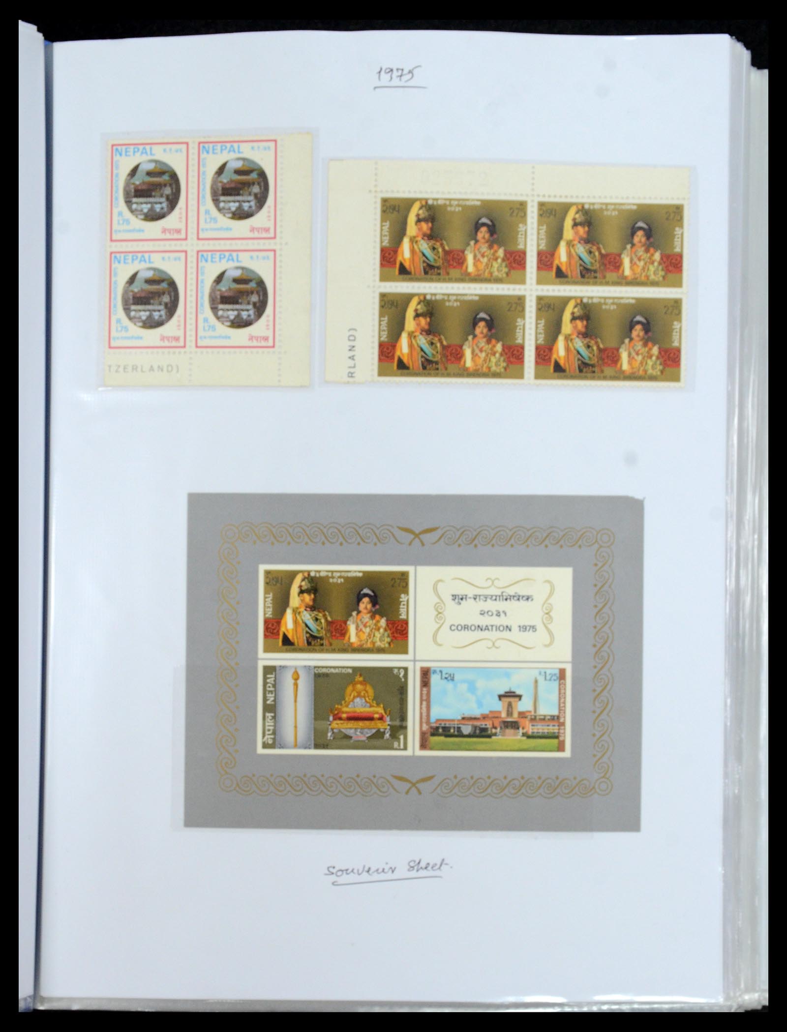 36038 043 - Postzegelverzameling 36038 Nepal 1899-2020!