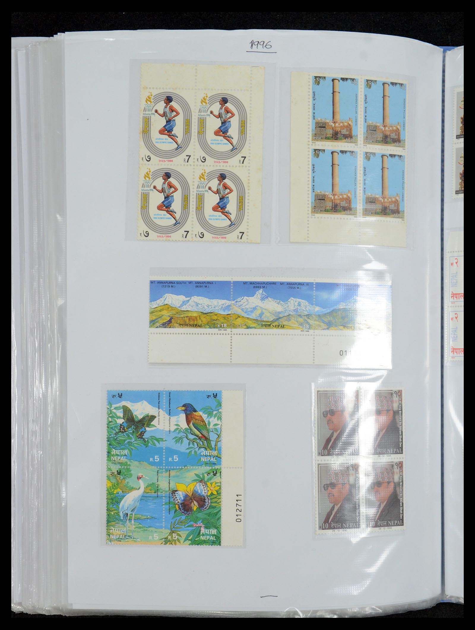 36038 098 - Postzegelverzameling 36038 Nepal 1899-2020!