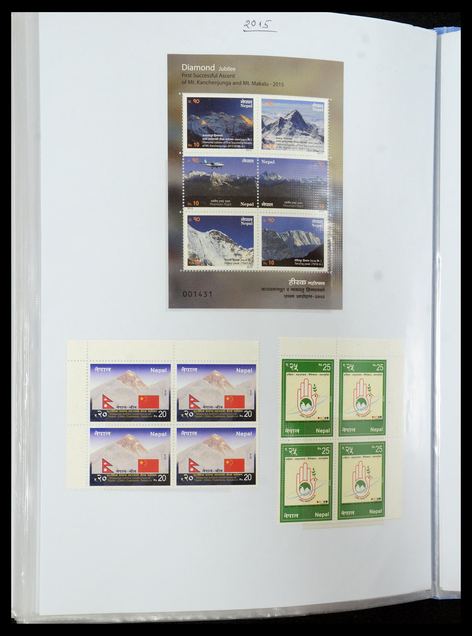 36038 187 - Postzegelverzameling 36038 Nepal 1899-2020!