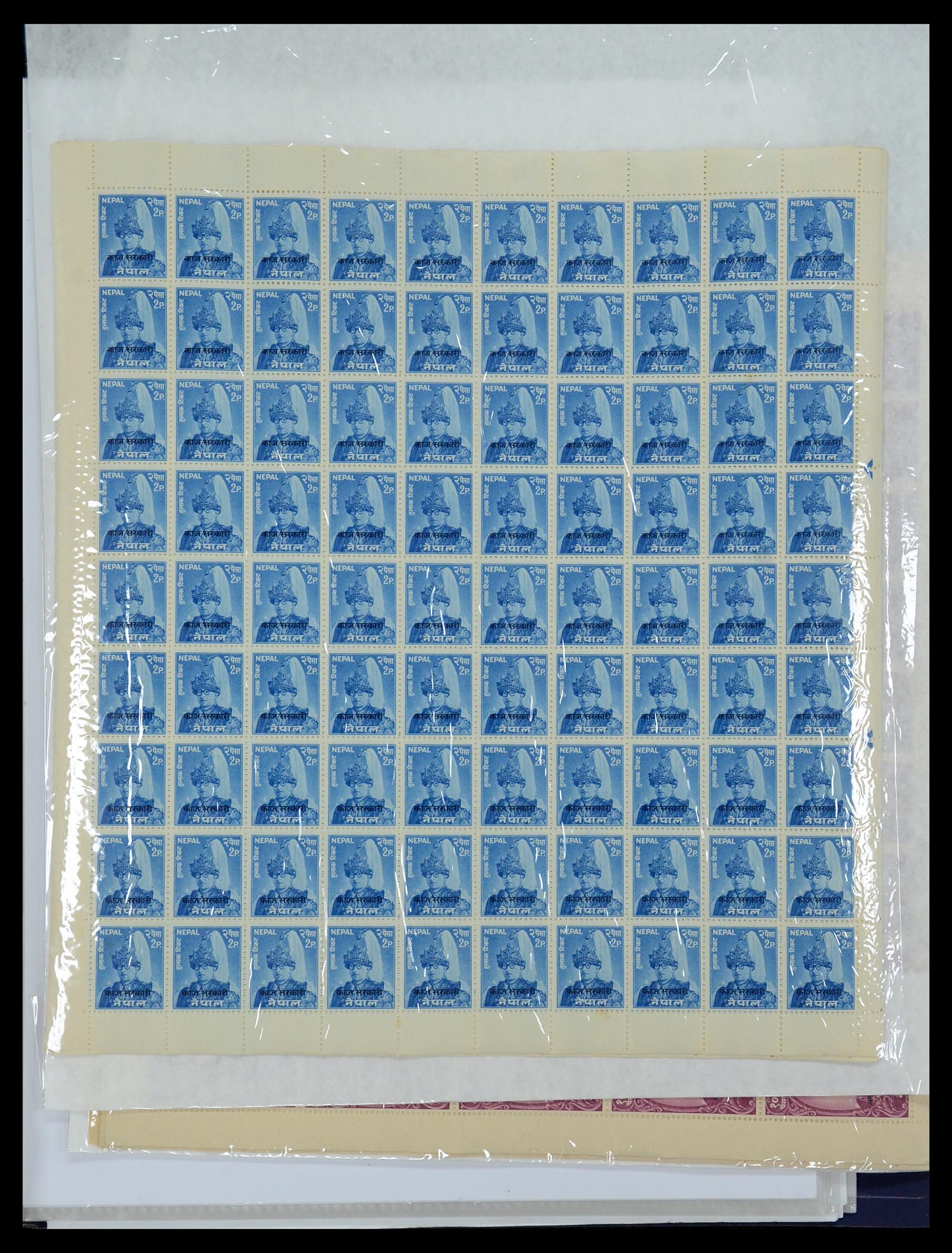36038 222 - Stamp collection 36038 Nepal 1899-2020!