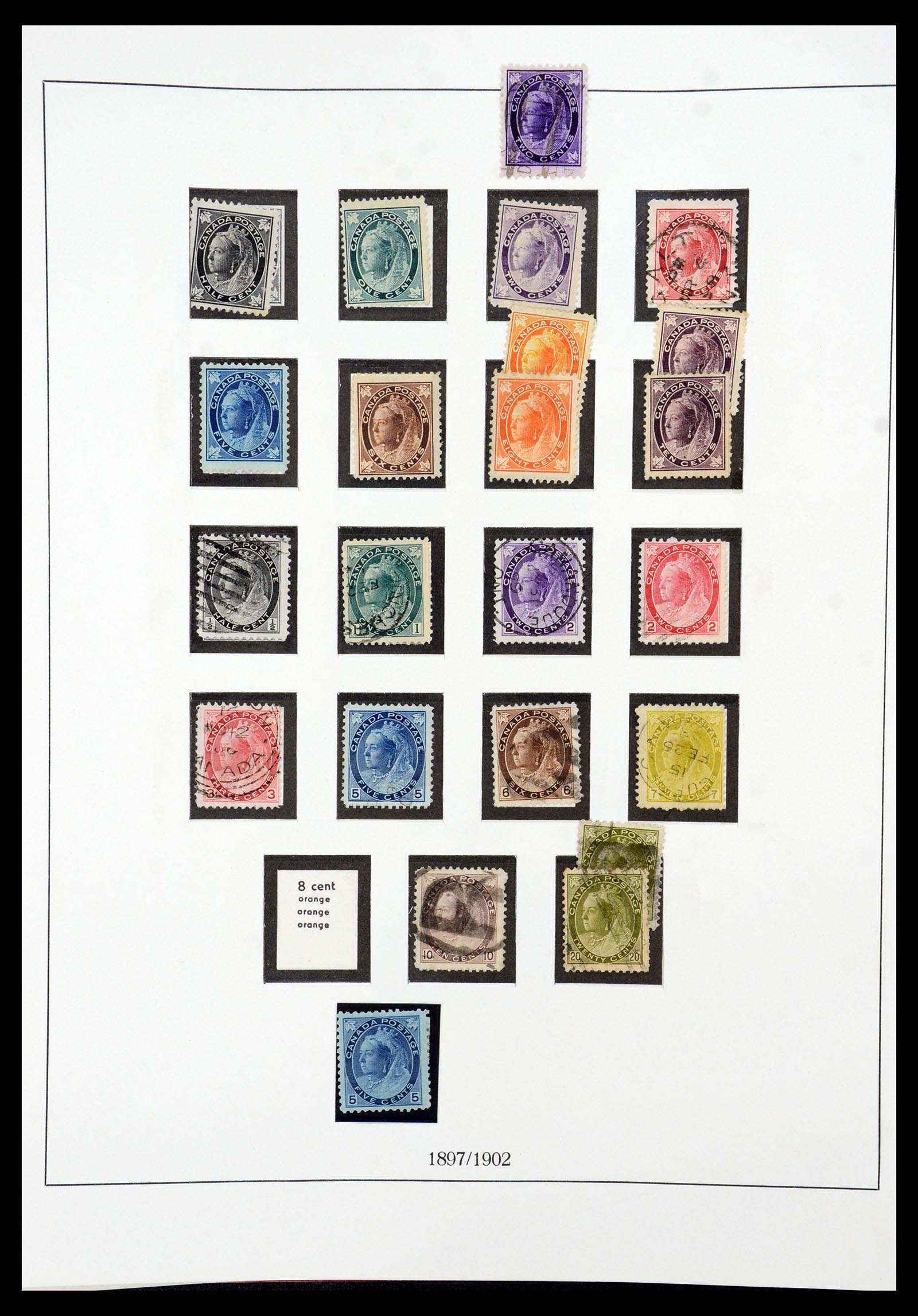36039 006 - Postzegelverzameling 36039 Canada 1851-1971.