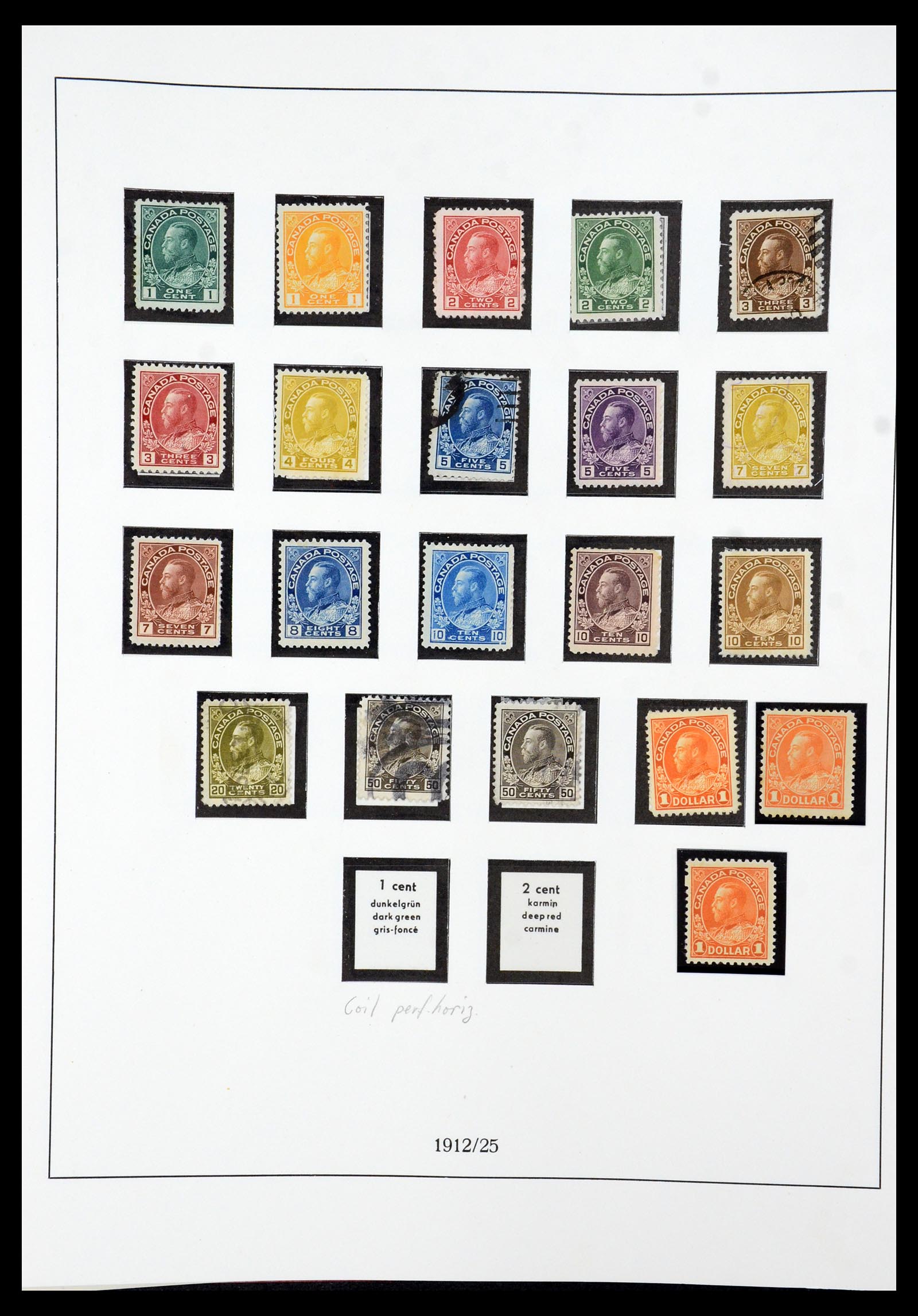 36039 009 - Postzegelverzameling 36039 Canada 1851-1971.