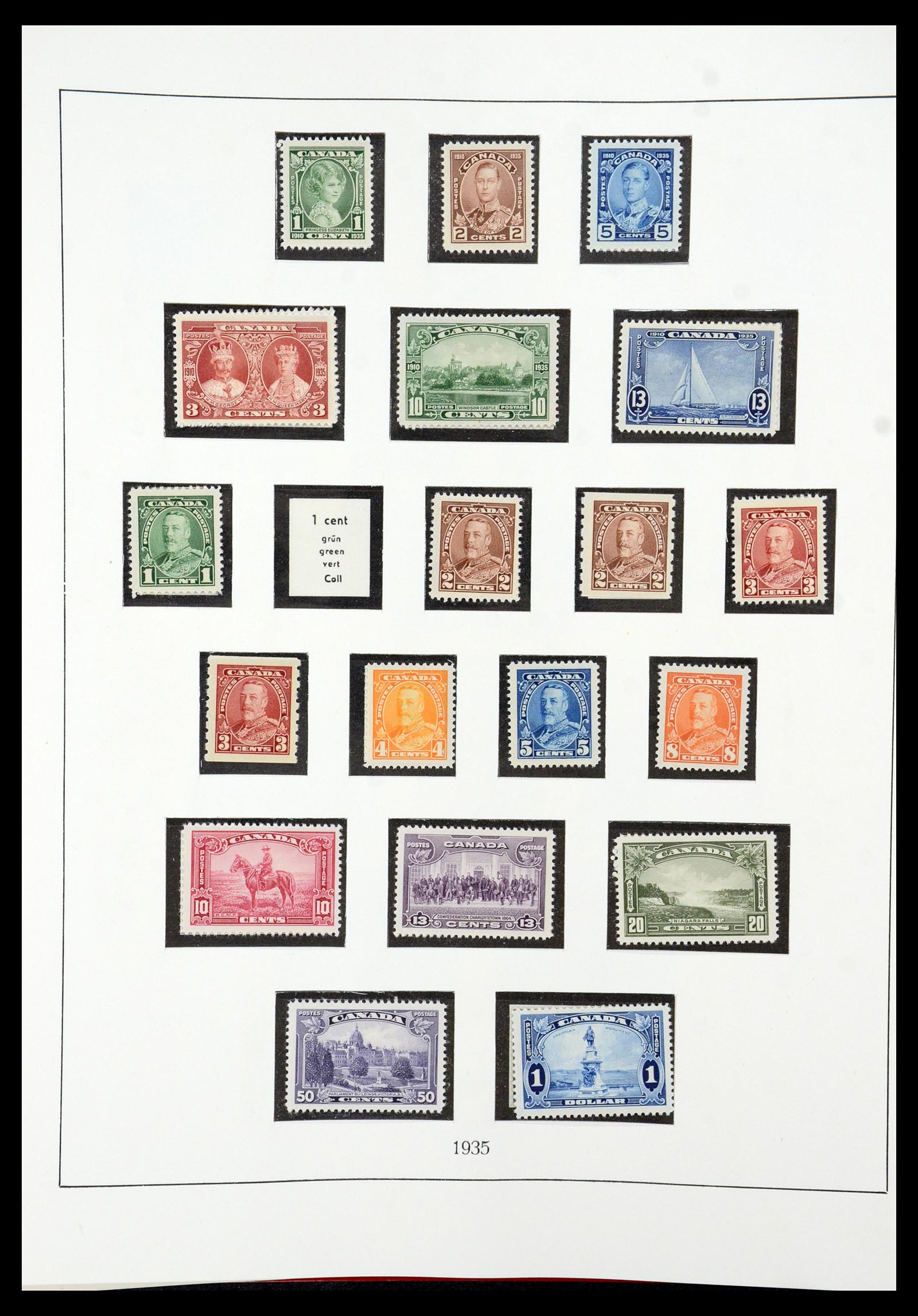 36039 015 - Postzegelverzameling 36039 Canada 1851-1971.