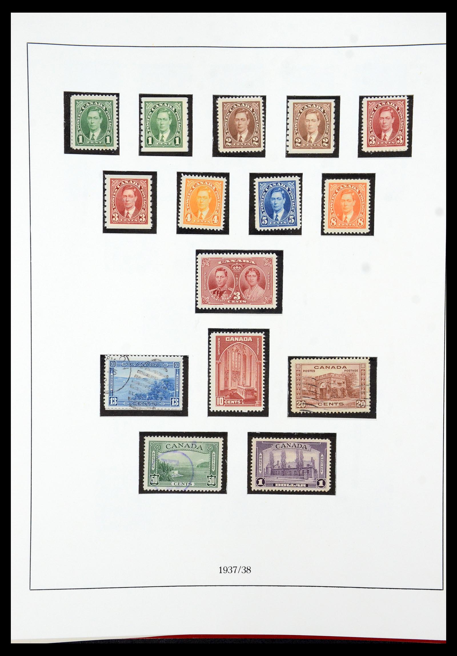 36039 016 - Postzegelverzameling 36039 Canada 1851-1971.