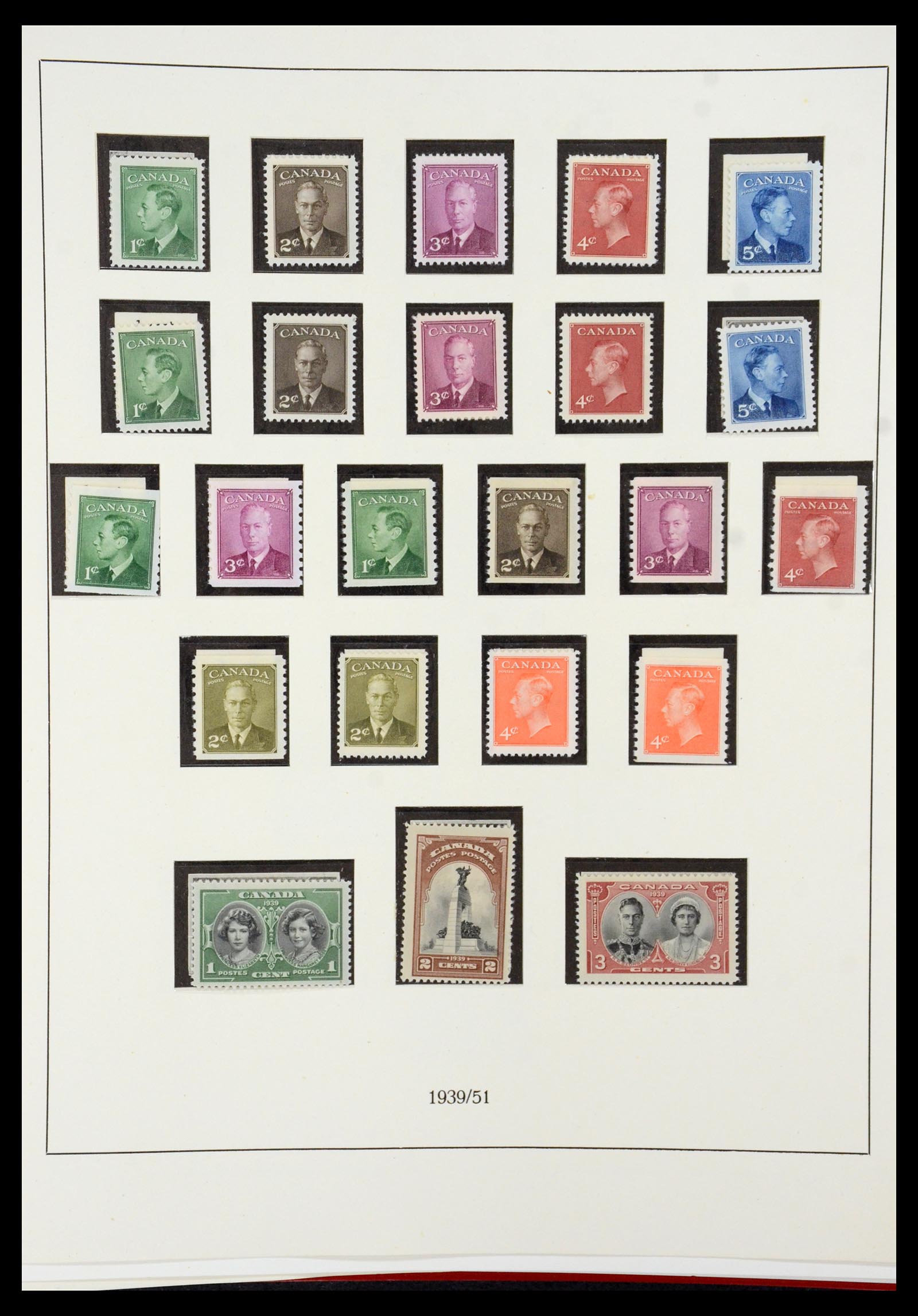 36039 019 - Postzegelverzameling 36039 Canada 1851-1971.