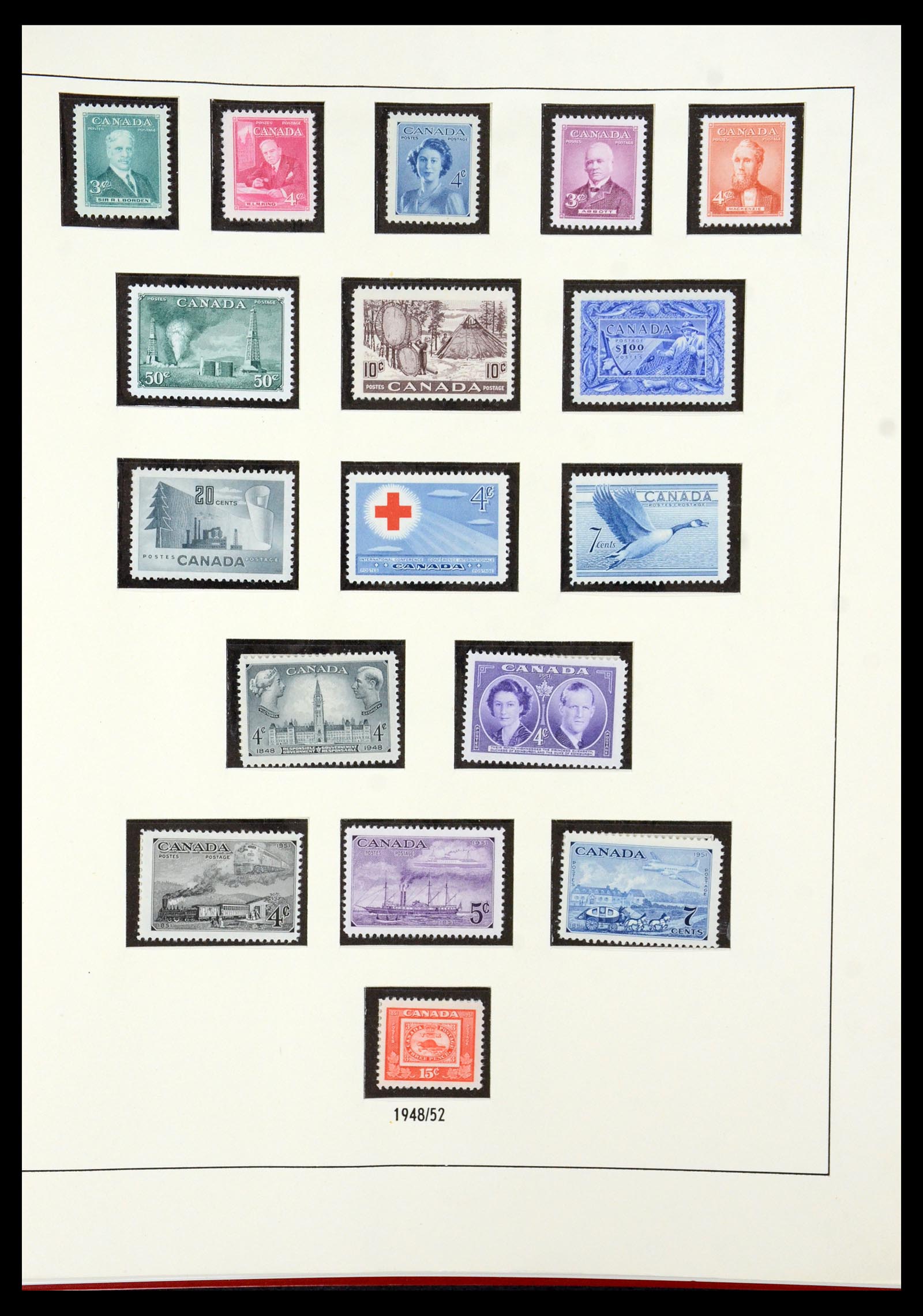 36039 021 - Stamp collection 36039 Canada 1851-1971.