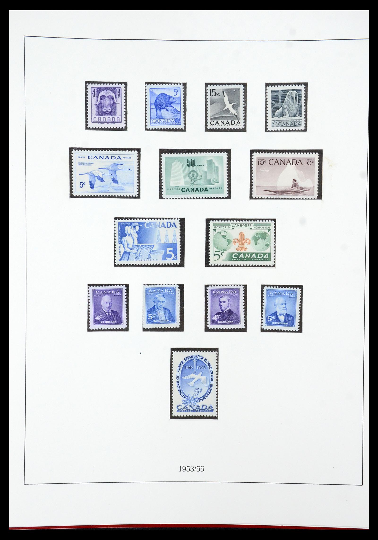 36039 025 - Stamp collection 36039 Canada 1851-1971.