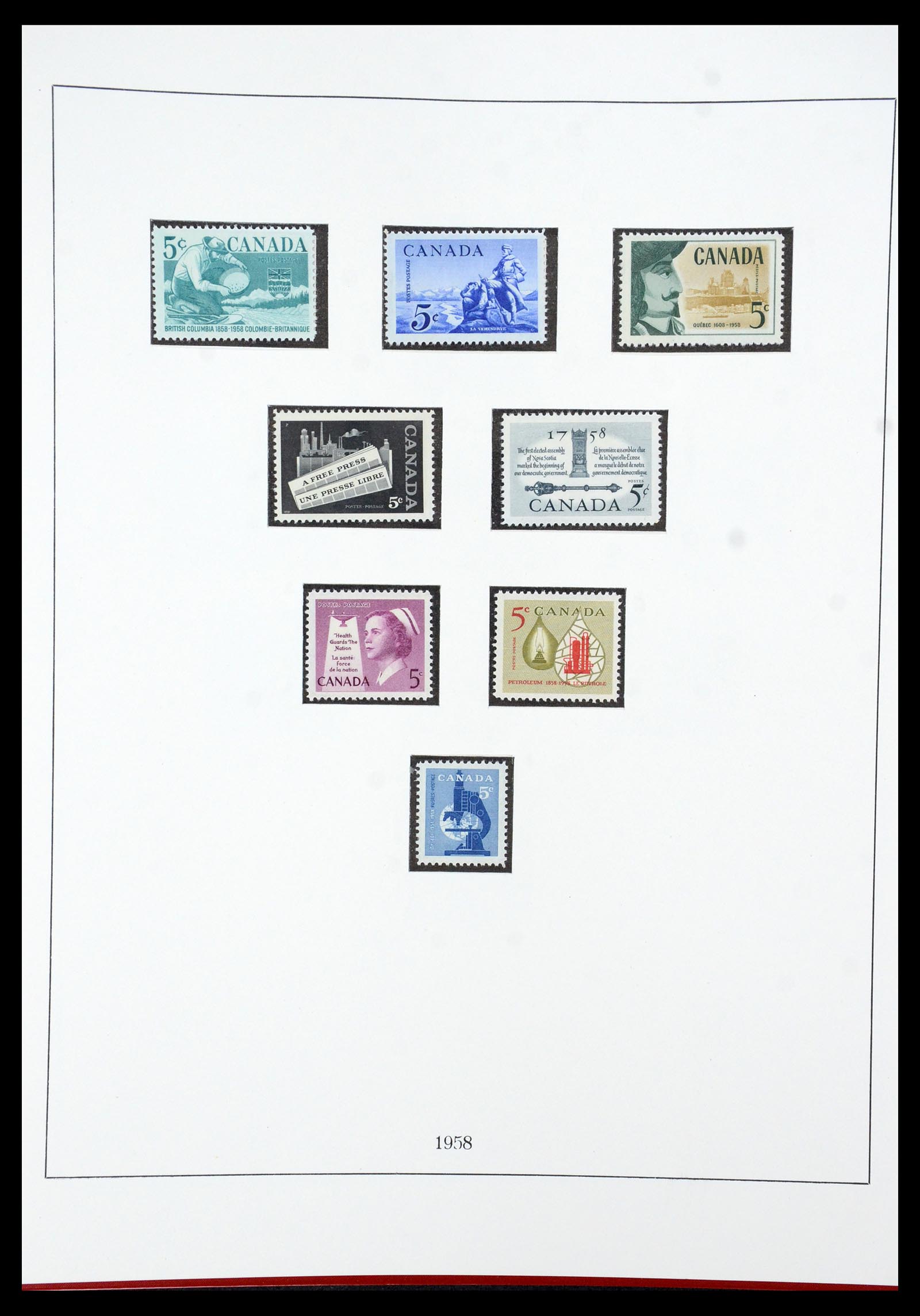 36039 029 - Stamp collection 36039 Canada 1851-1971.