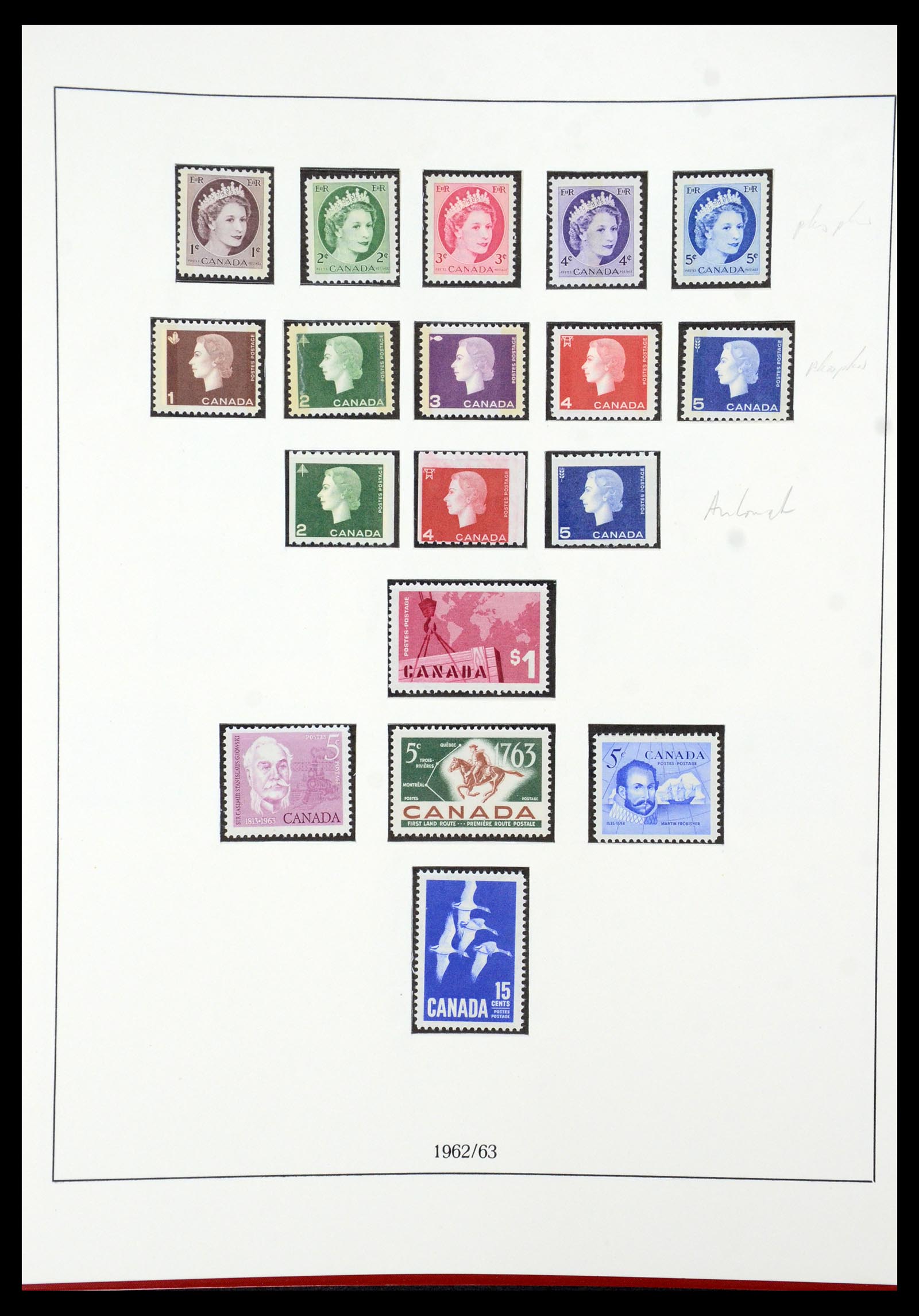 36039 032 - Stamp collection 36039 Canada 1851-1971.