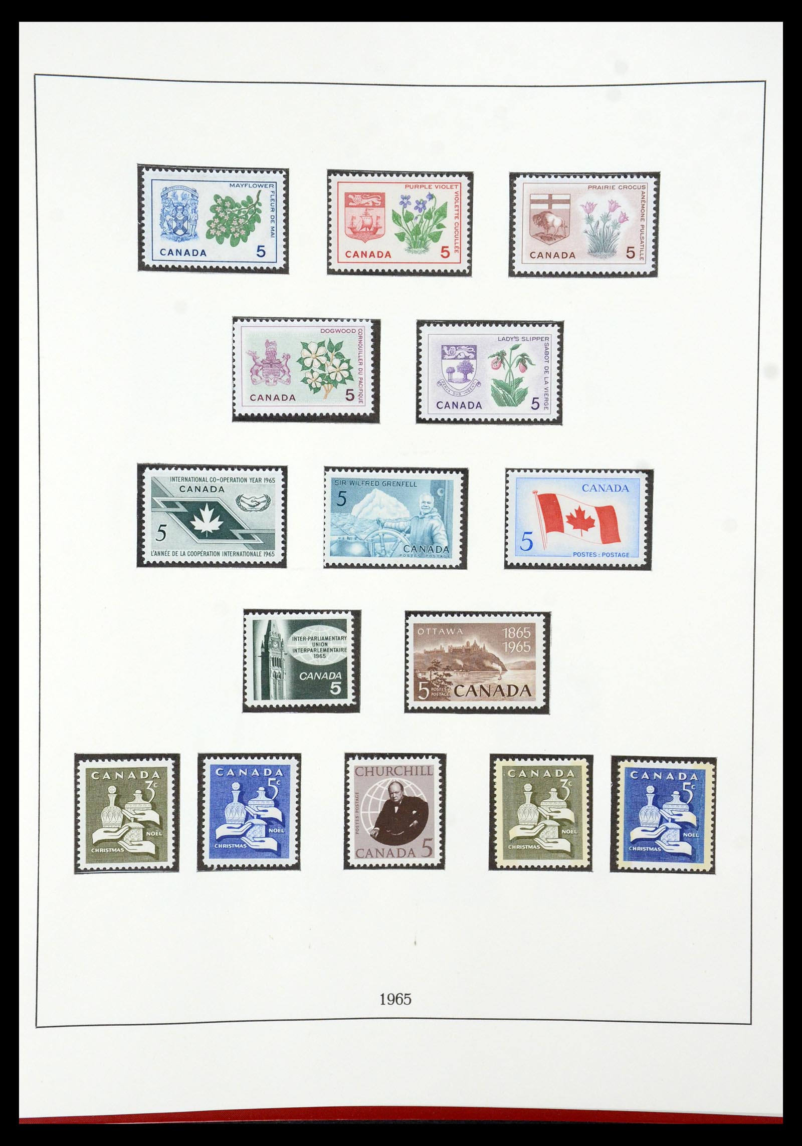 36039 034 - Stamp collection 36039 Canada 1851-1971.