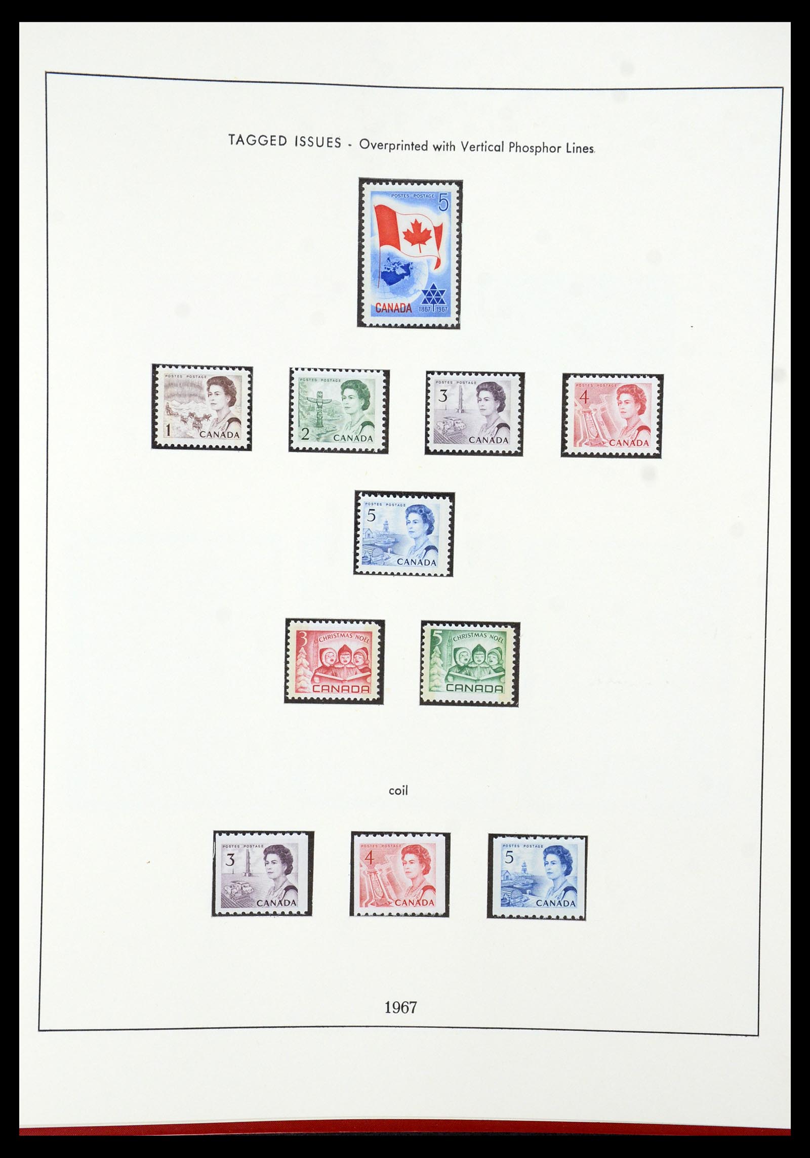 36039 039 - Stamp collection 36039 Canada 1851-1971.