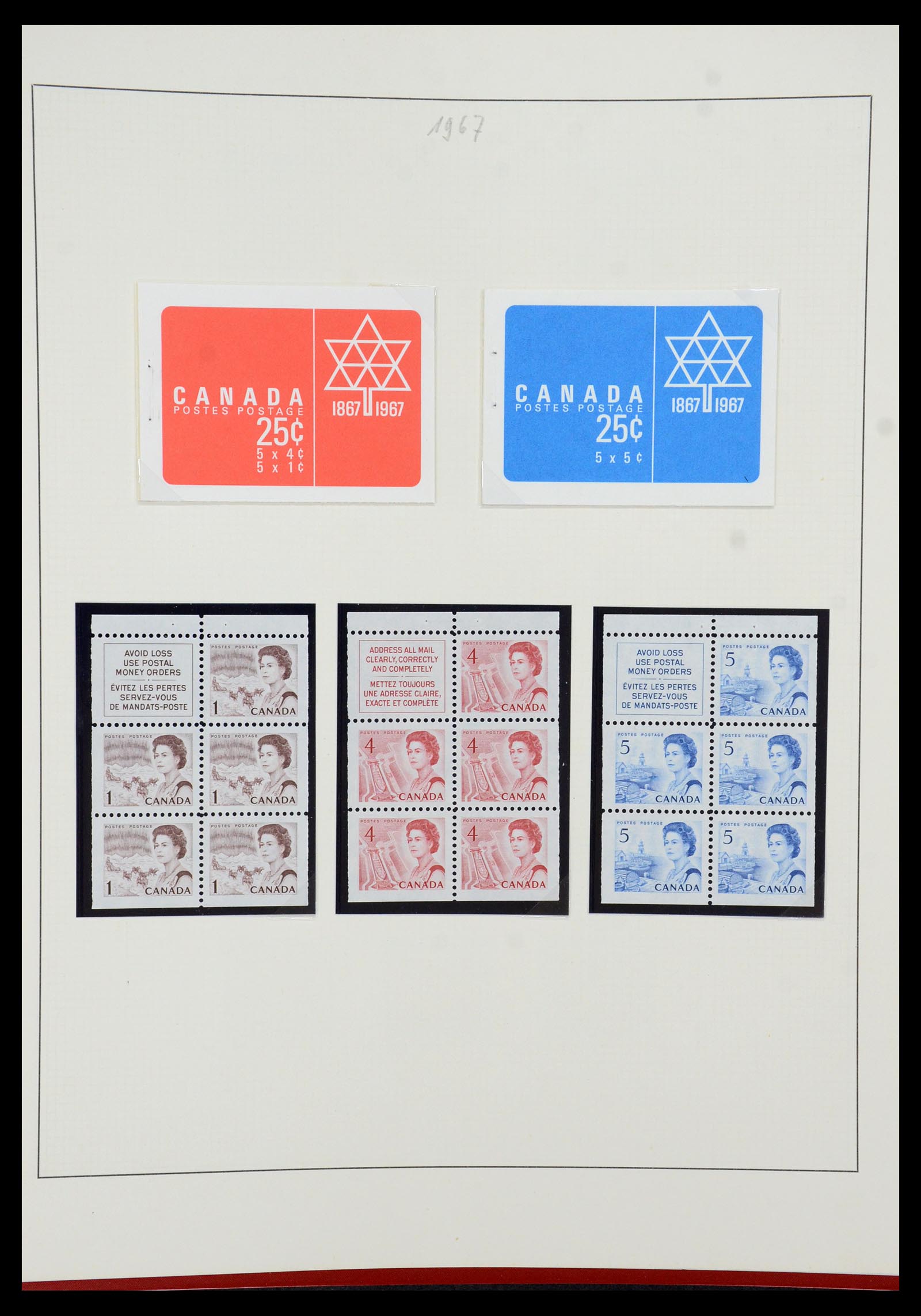36039 040 - Stamp collection 36039 Canada 1851-1971.