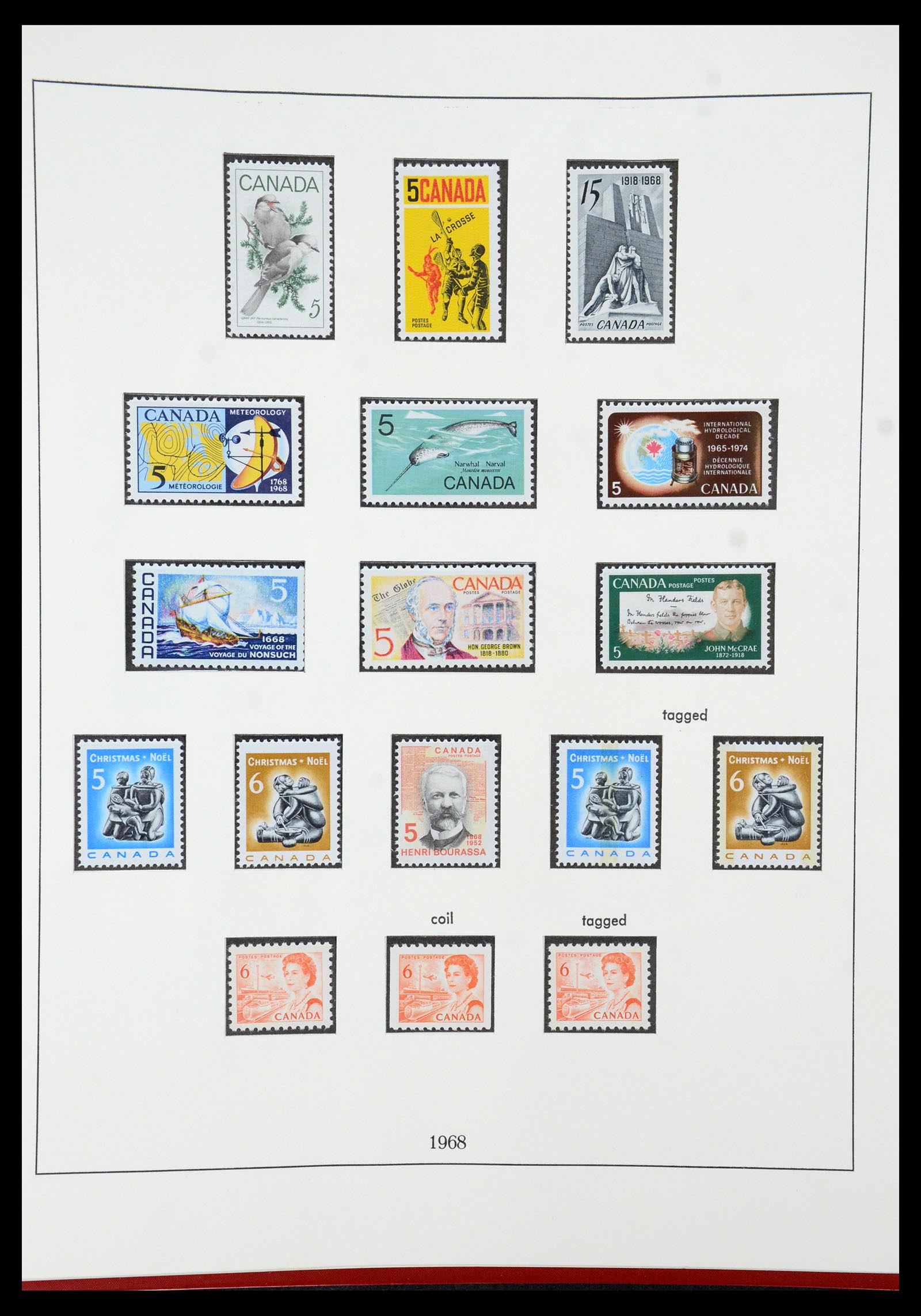 36039 041 - Stamp collection 36039 Canada 1851-1971.