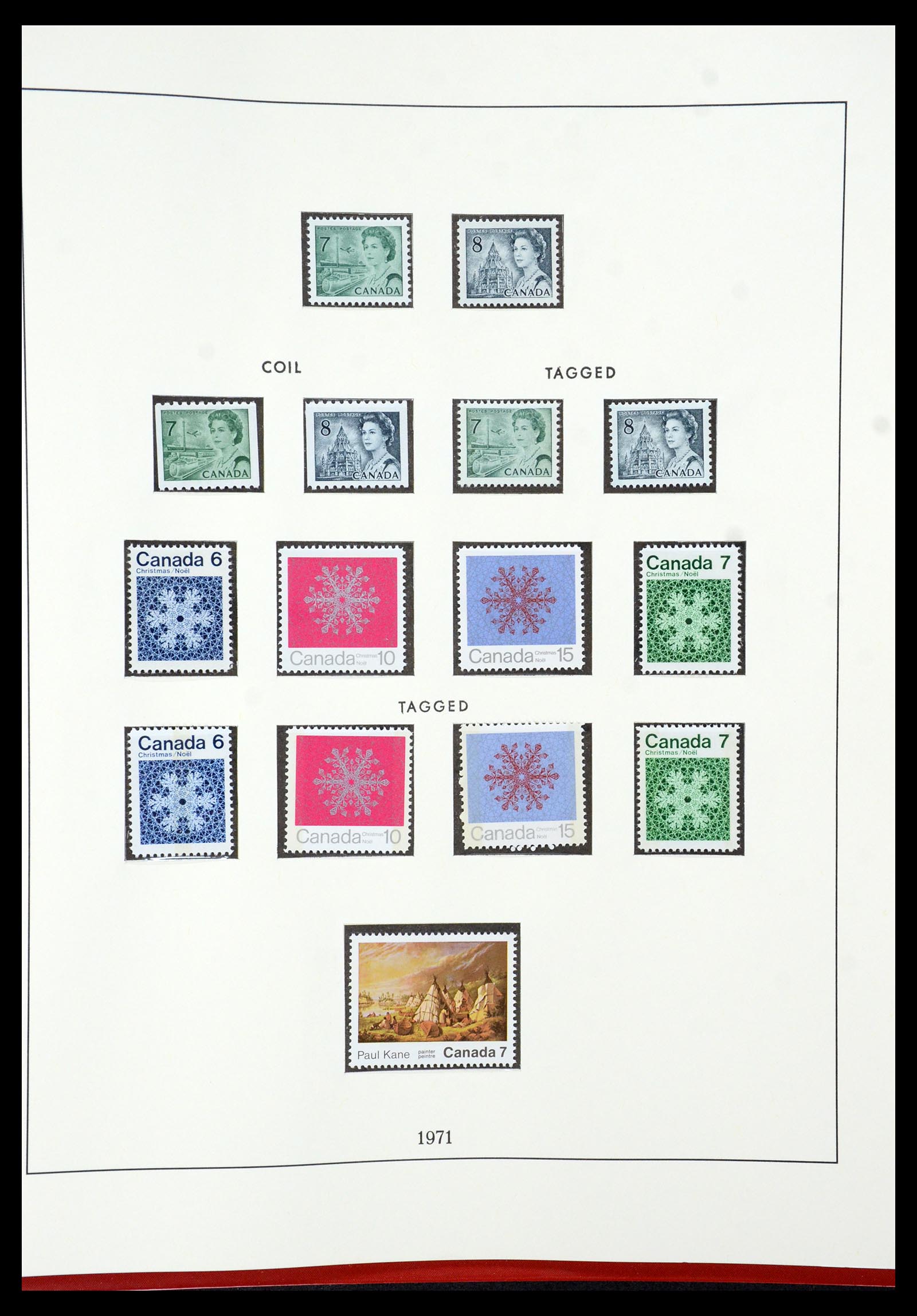 36039 052 - Stamp collection 36039 Canada 1851-1971.
