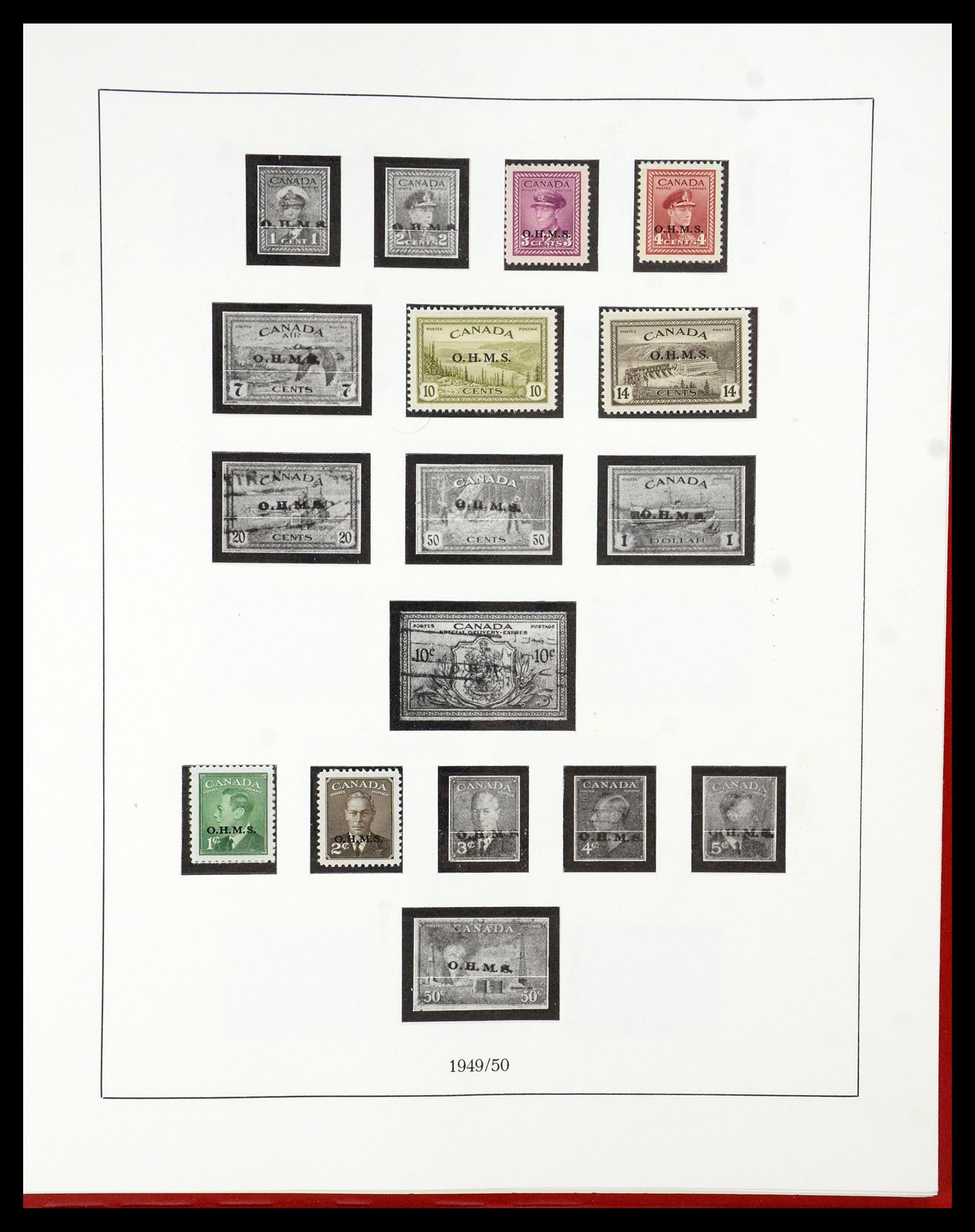 36039 072 - Stamp collection 36039 Canada 1851-1971.