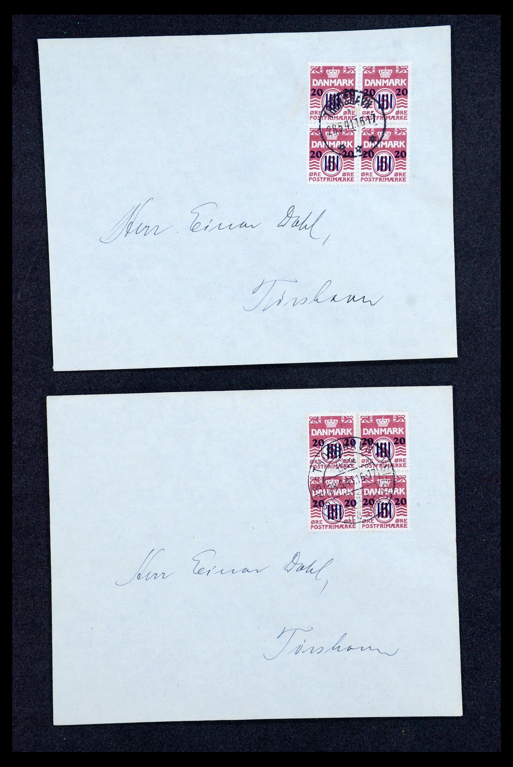 36046 001 - Postzegelverzameling 36046 Faeroer 1940-1941.